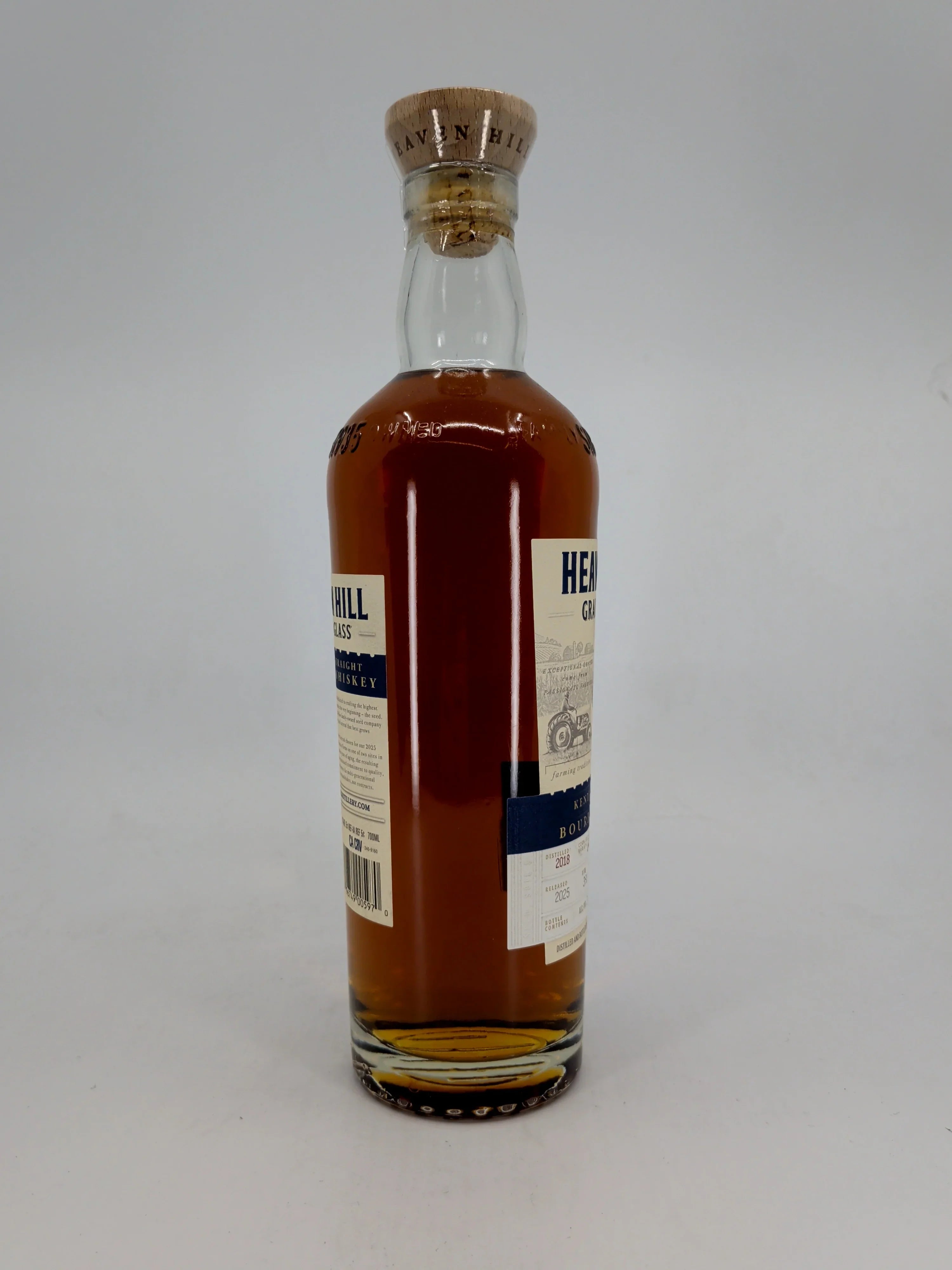 Heaven Hill Grain To Glass Kentucky Straight Bourbon Whiskey 700ml