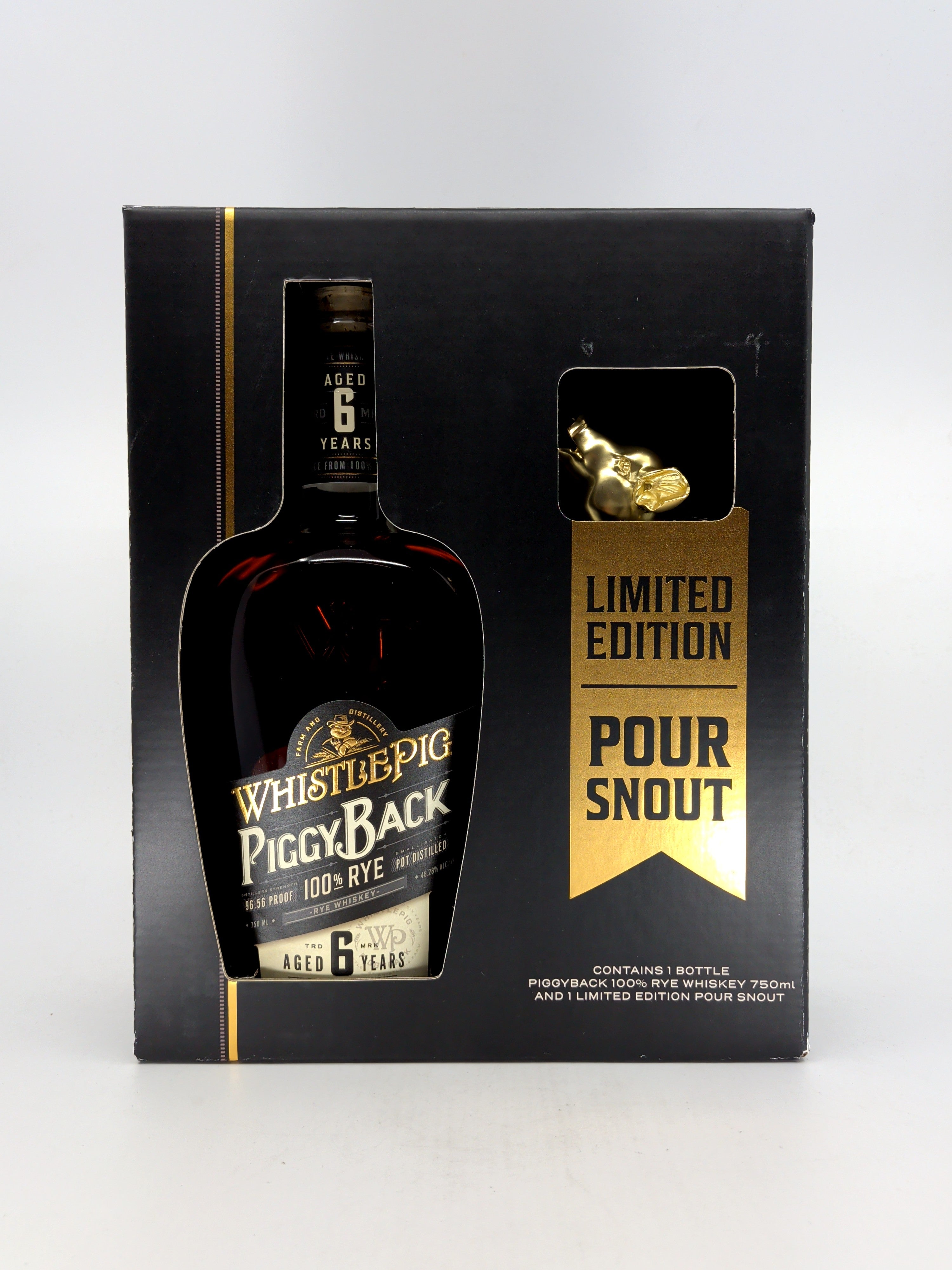 Whistlepig Piggy Back Rye 6 Year 750 ml