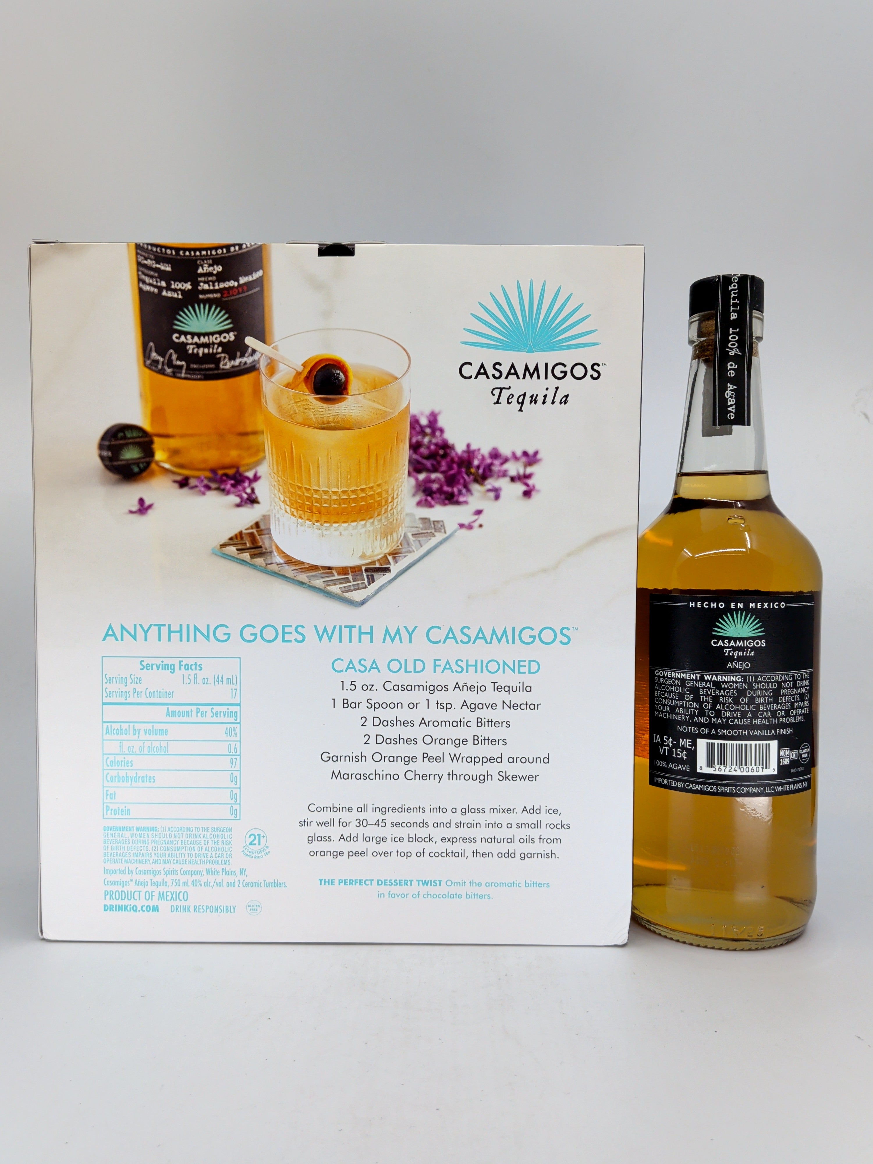 Casamigos Anejo Gift Set 750ml