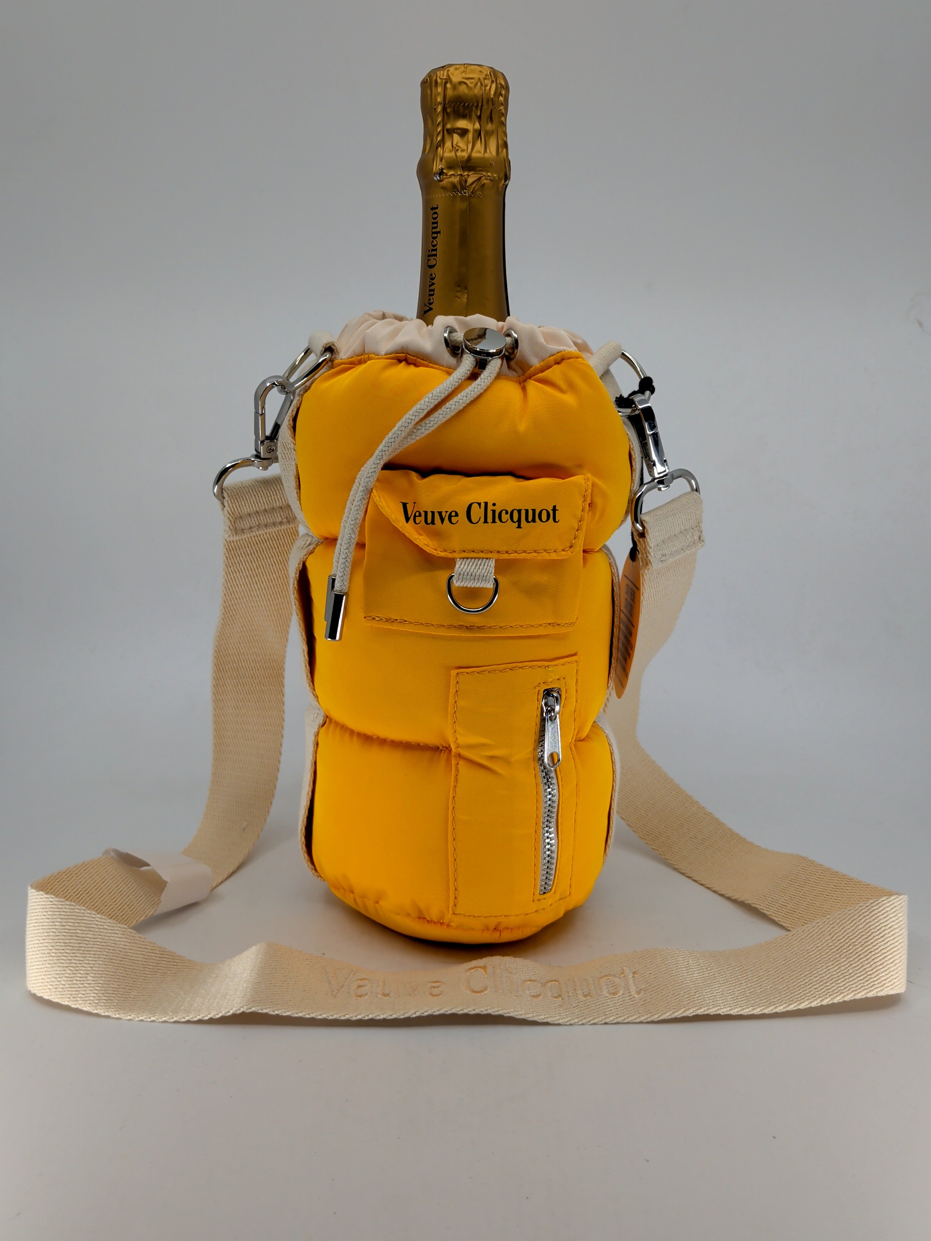 Veuve Clicquot Yelow Brut with Puffy Bottle Holder