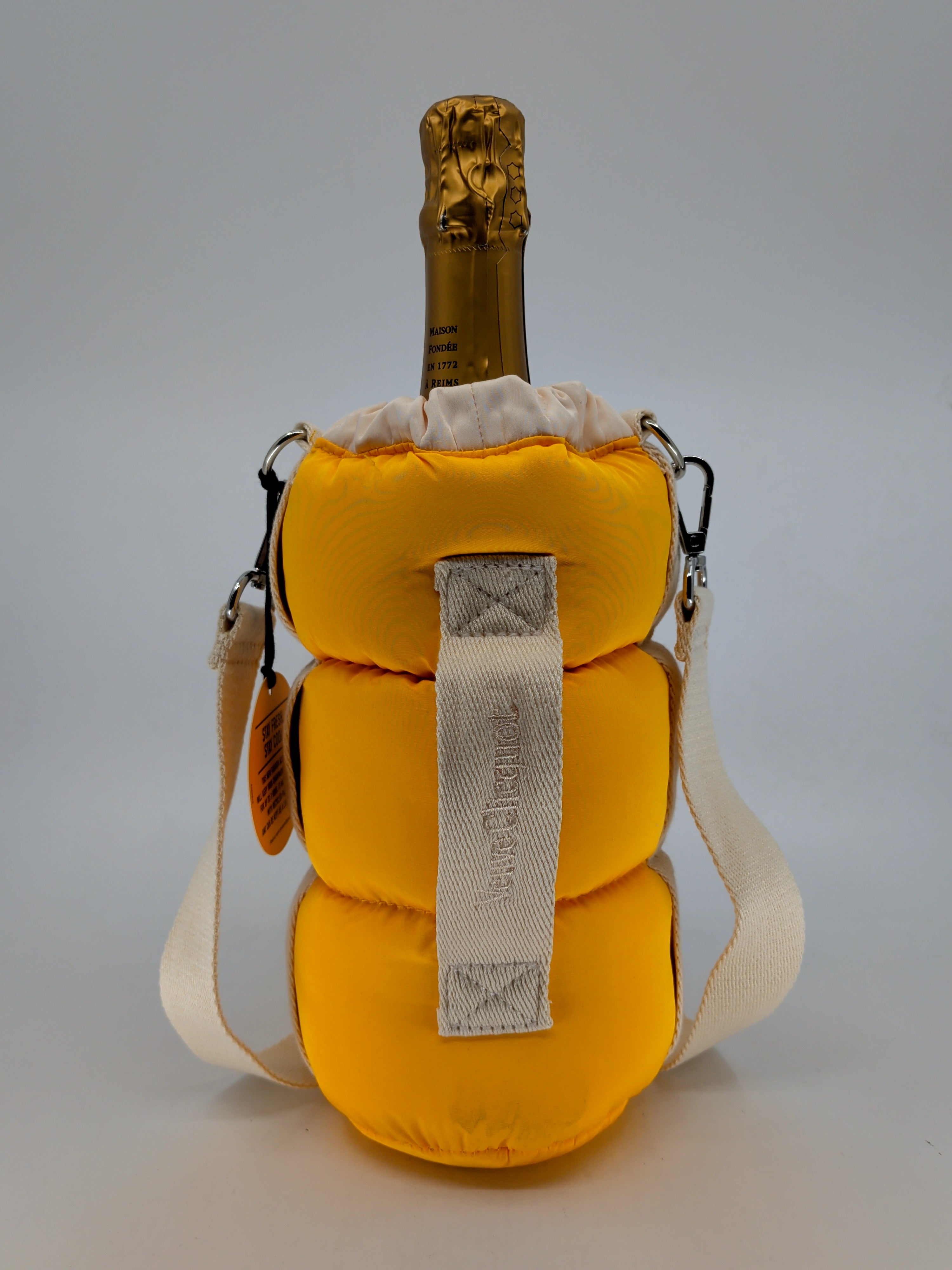 Veuve Clicquot Yelow Brut with Puffy Bottle Holder