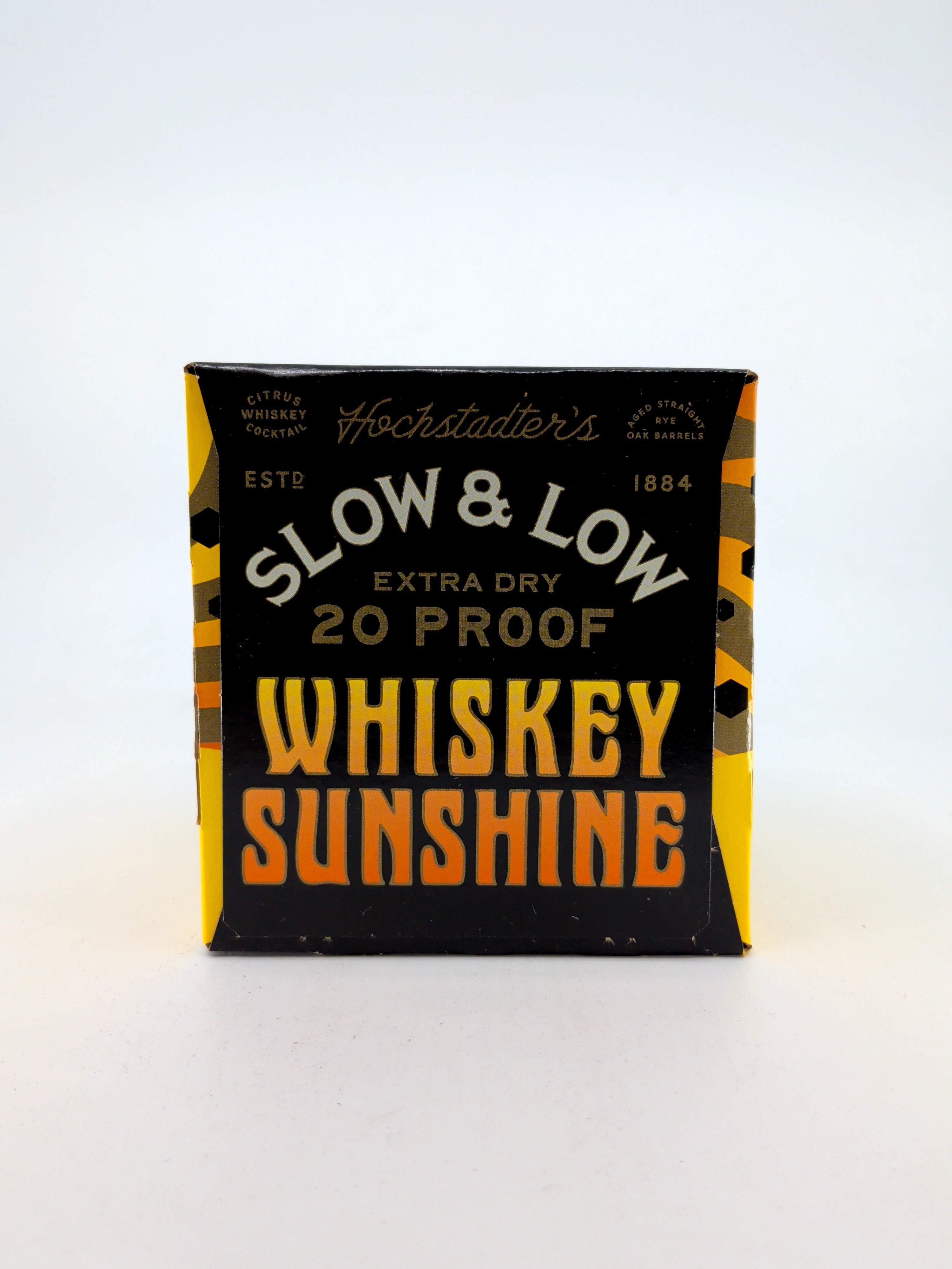 Hochstadter's Slow & Low Whiskey Sunshine 200ml 4pk