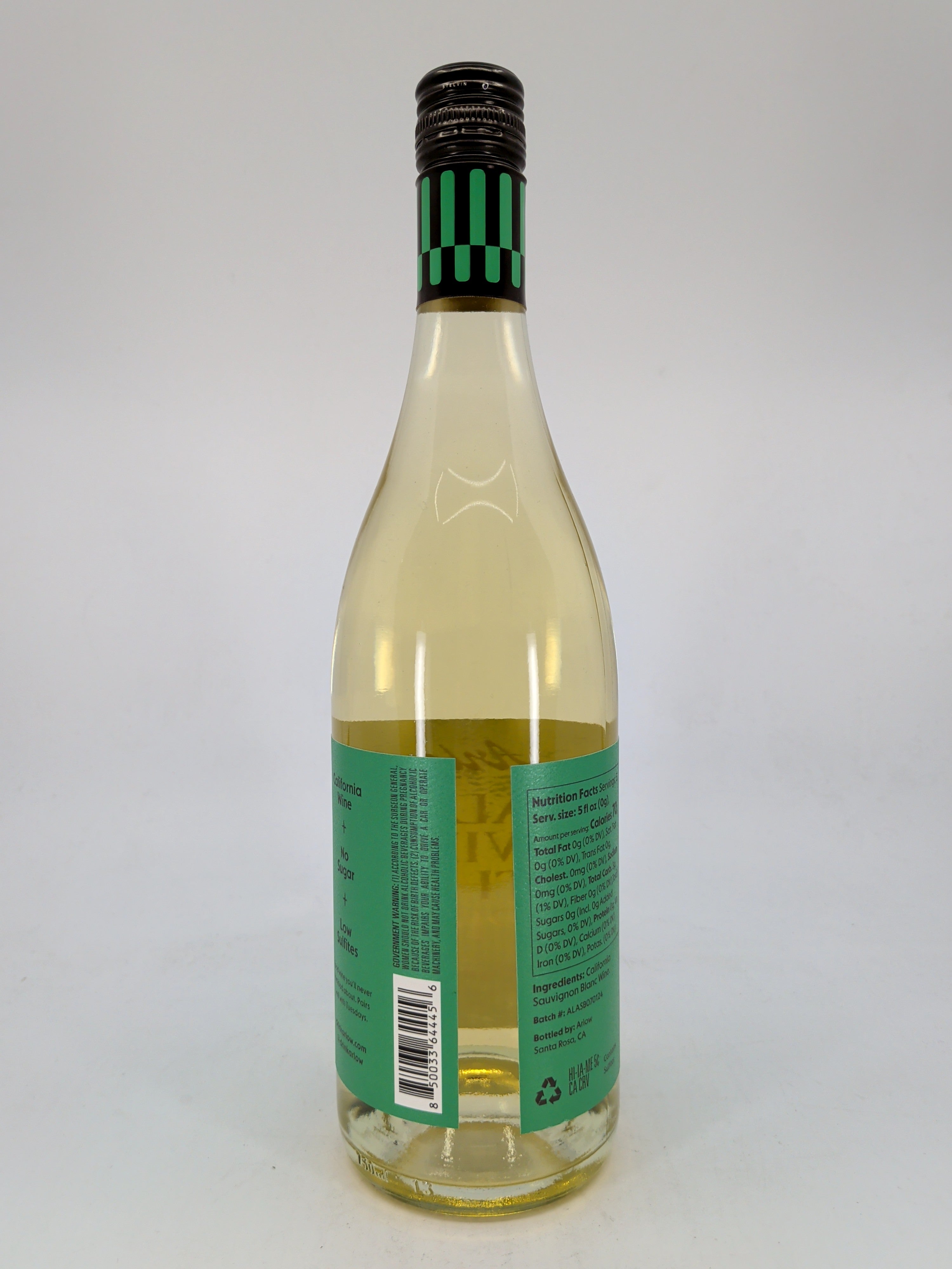 Arlow Sauvignon Blanc 750ml