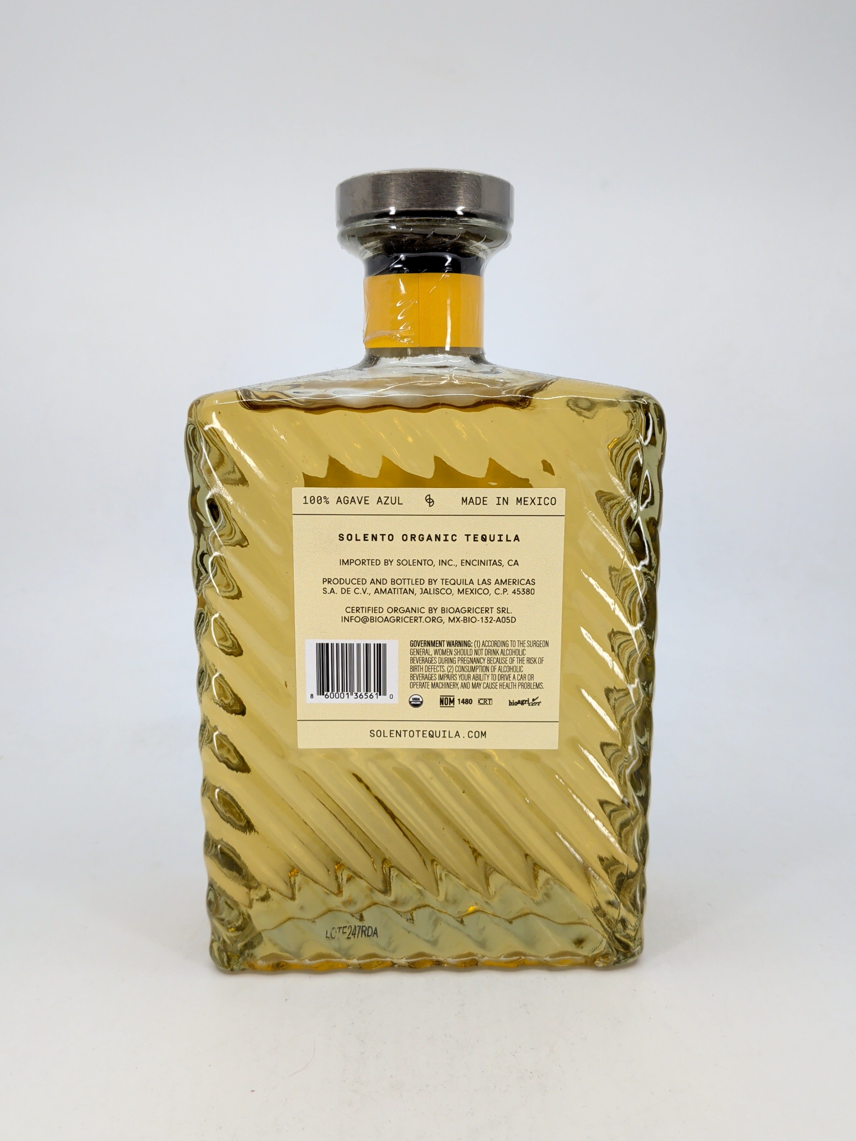 Solento Organic Reposado 750 ml