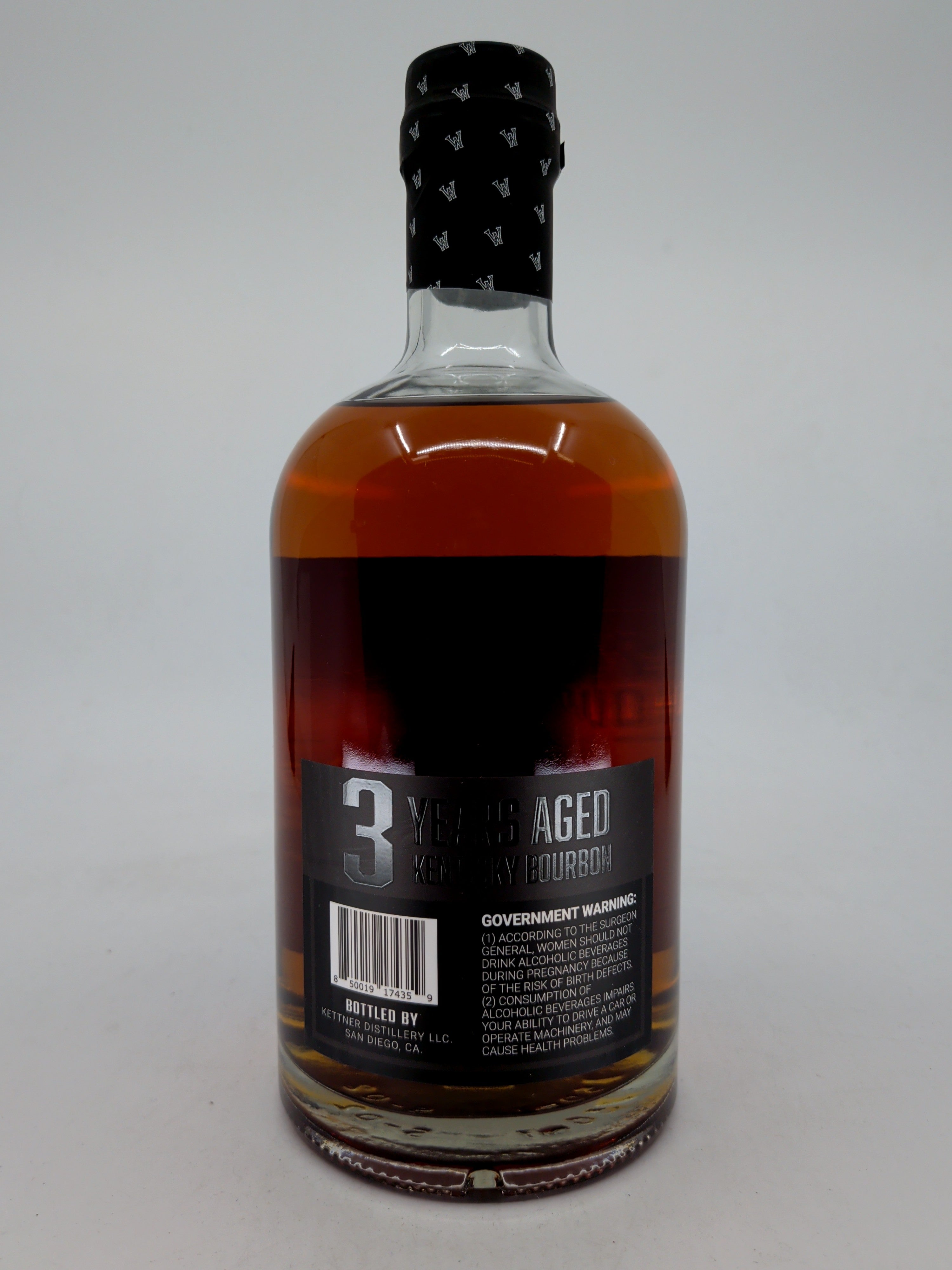 Woodson Whiskey 65th Anniversary Raiders “Blackout” Limited Edition Commemorative Bottle 750ml