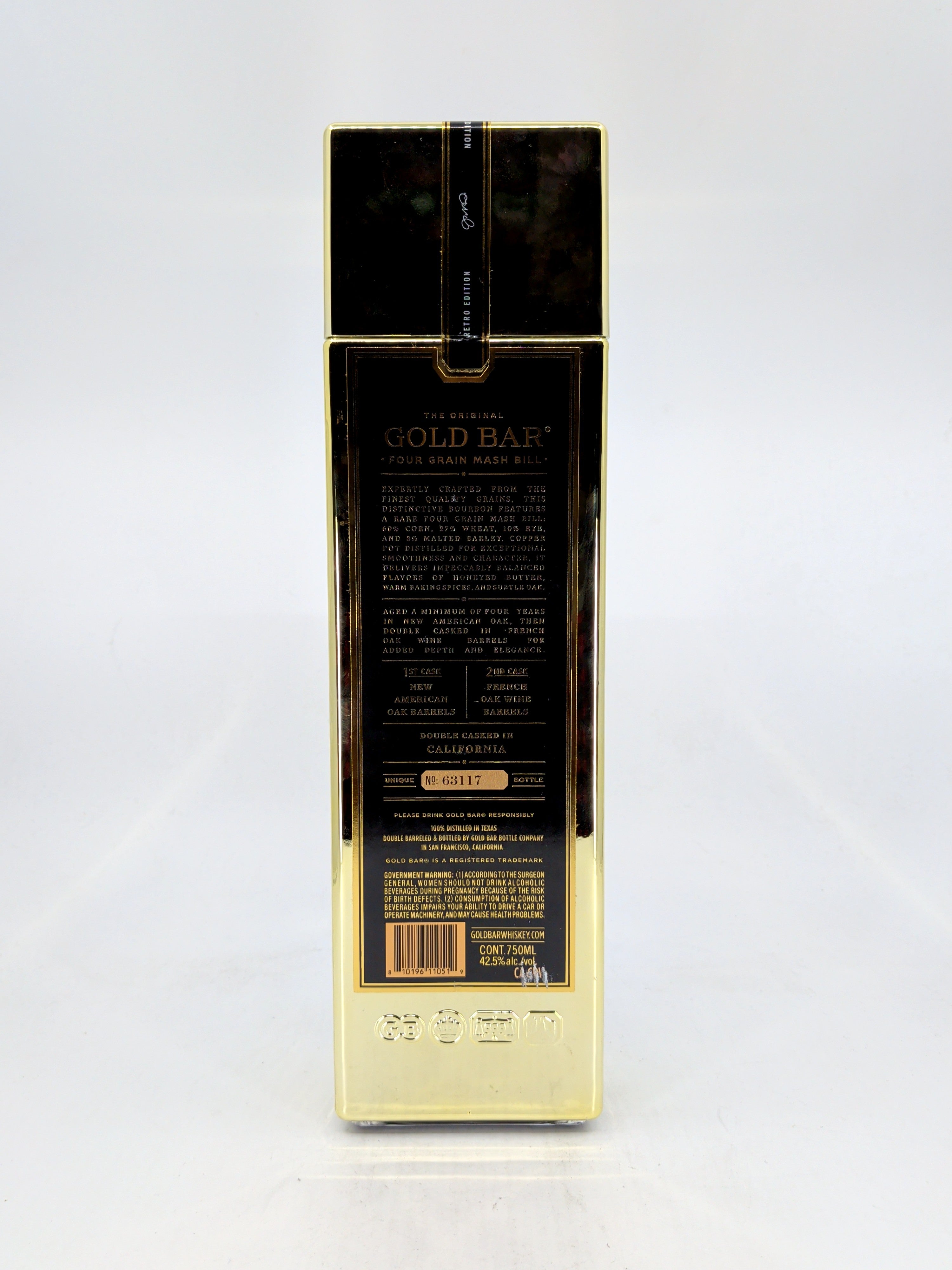 Joe Montana Gold Bar Retro Edition 750ml