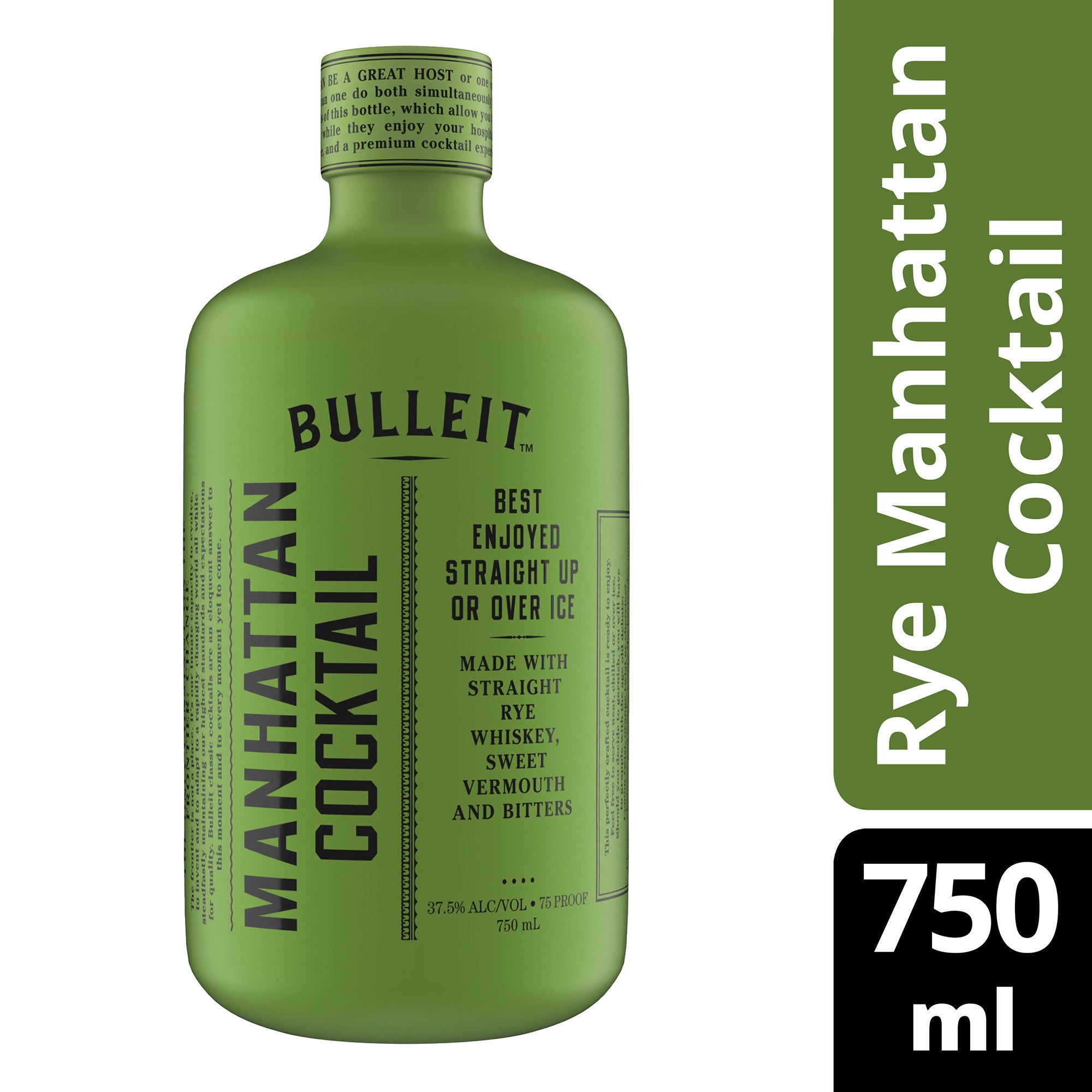 Bulleit Manhattan Cocktail 750 ml - Captain Caskwell