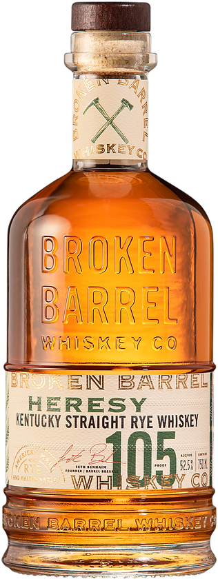 Broken Barrel Heresy Rye Whiskey 750 ml - Captain Caskwell