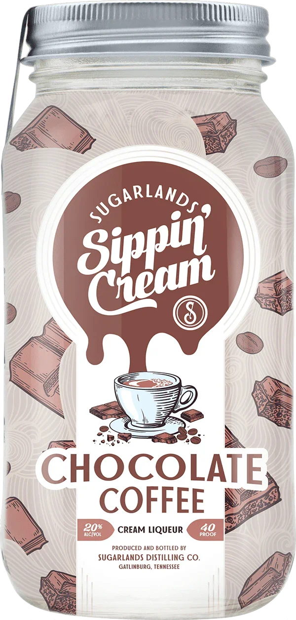 Sugarlands Shine Dark Chocolate Coffee cream 750 ml - Captain Caskwell