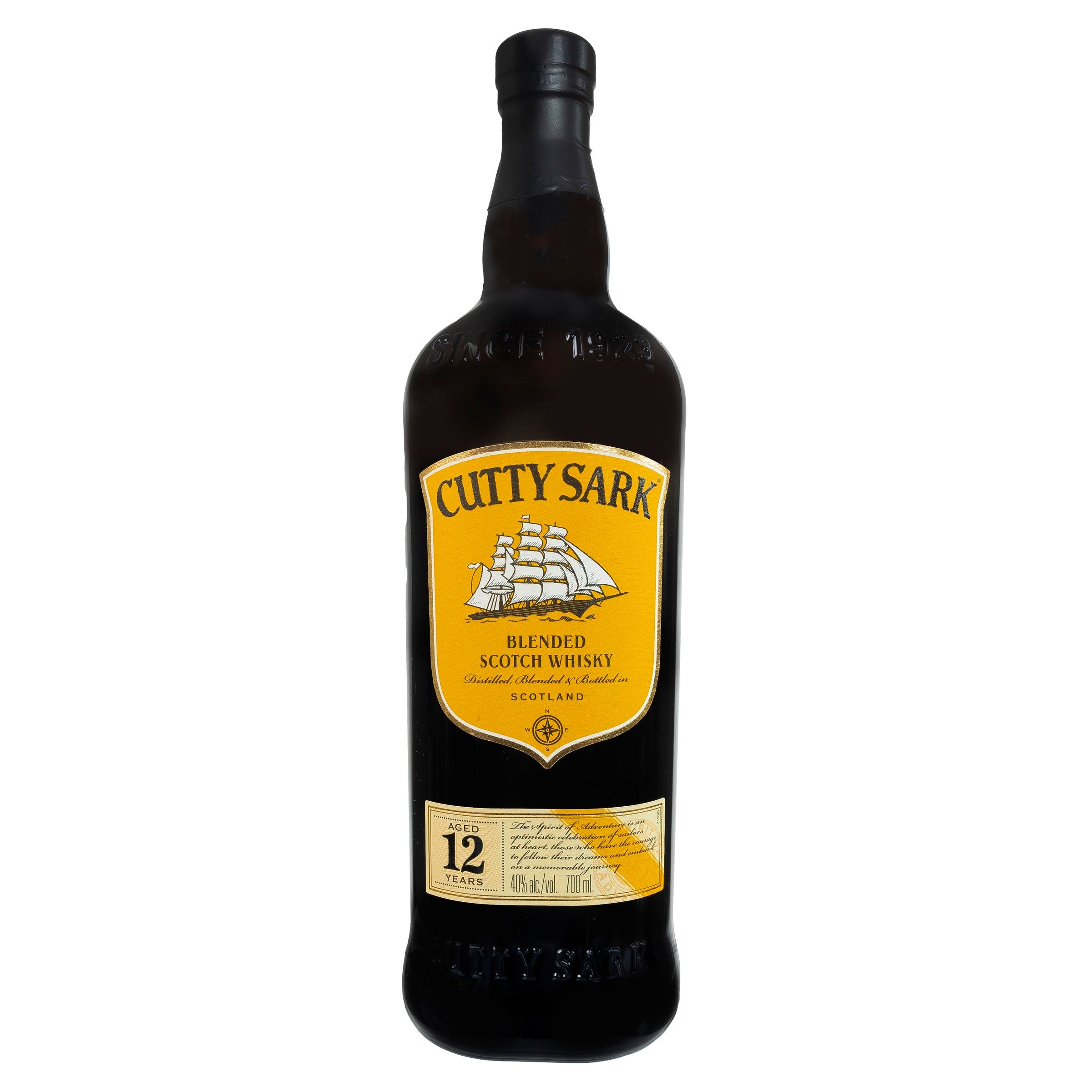 Cutty Sark Blended Scotch 12 year 700 ml - Captain Caskwell
