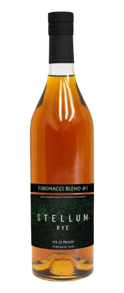 Stellum Fibonacci Blend #1 Cask Strength Blend Straight Rye 115.12 Proof 750 ml - Captain Caskwell