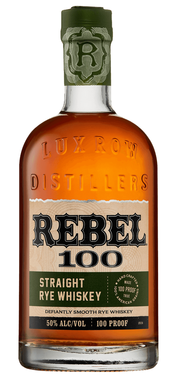 Rebel Straight Rye 100 Proof 750 ml - Captain Caskwell