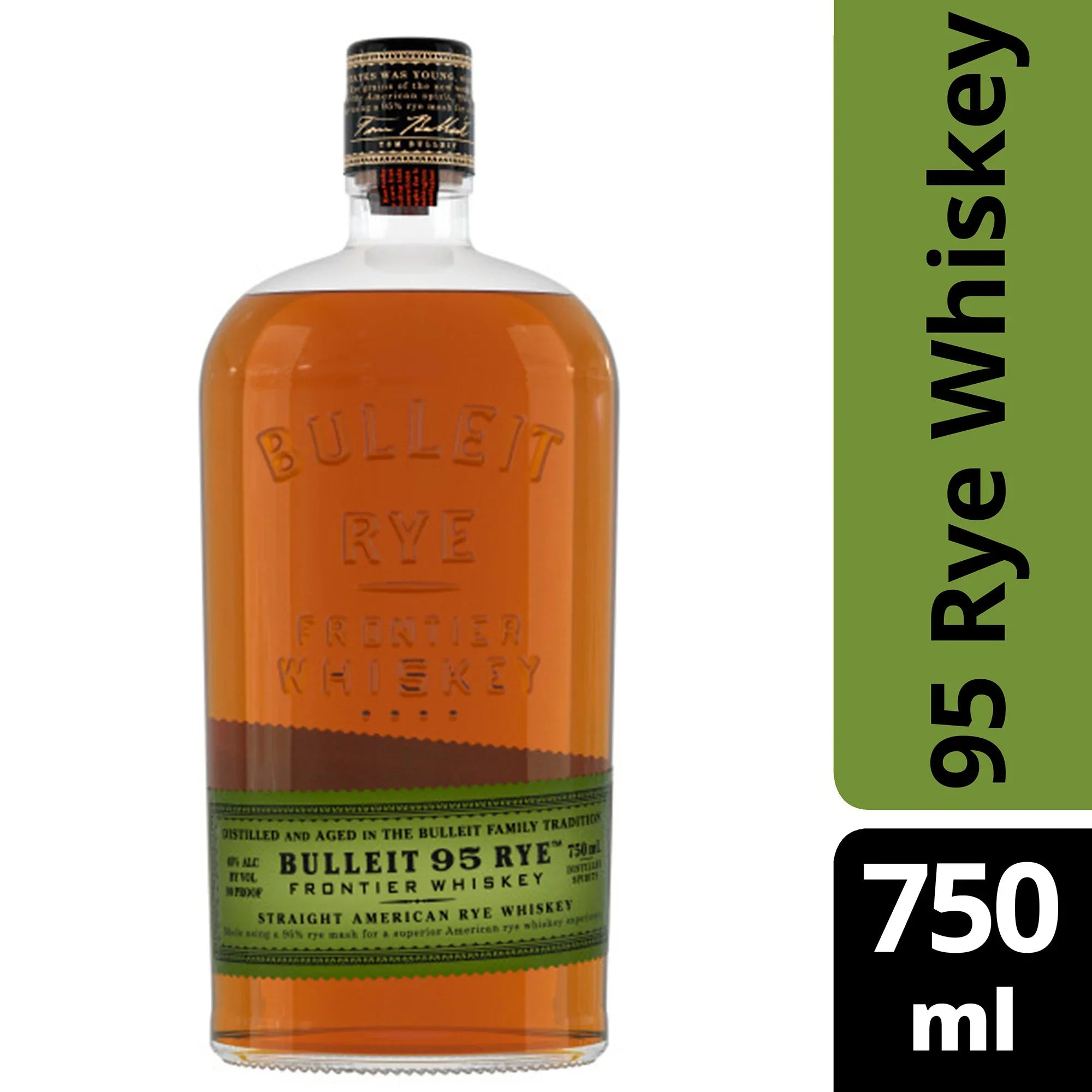 Bulleit Bourbon 95 Rye 750 ml - Captain Caskwell