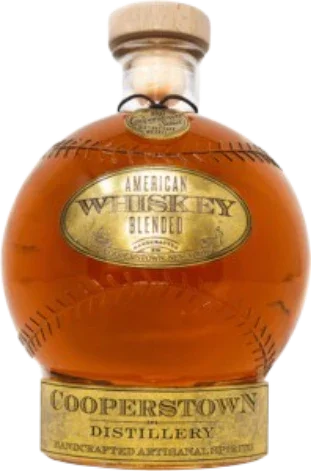 Cooperstown Limited Edition Baseball Decanter - Straight Rye 750 ml - Captain Caskwell