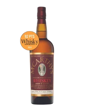 McCarthy's Oregon Single Malt Whiskey 6 year 750 ml - Captain Caskwell