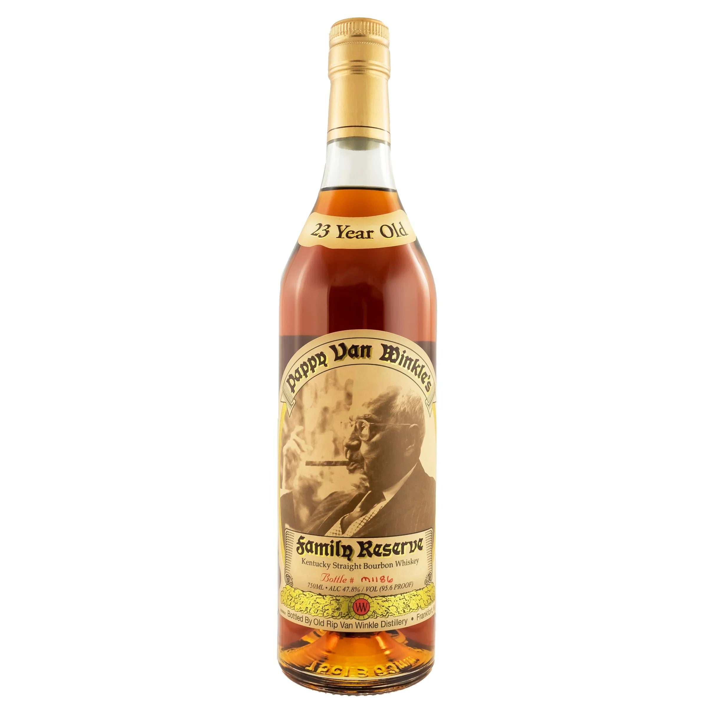 Pappy Van Winkles family reserve 23 years Bourbon 750 ml - Captain Caskwell