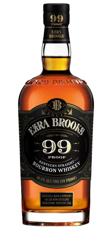 Ezra Brooks Straight Bourbon Whiskey 99PF 750ml - Captain Caskwell