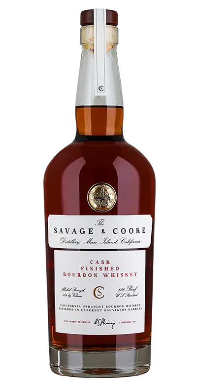 Savage & Cooke Cask Finished Bourbon Whiskey 750ml - Captain Caskwell