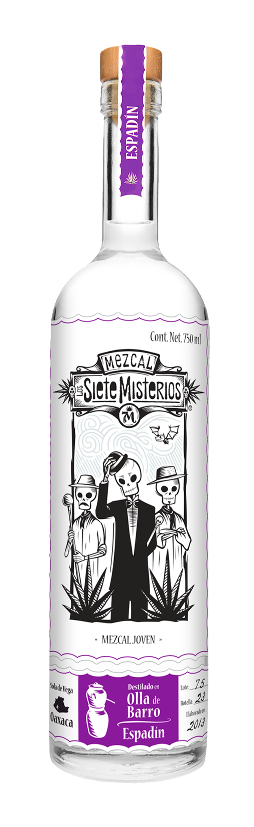 Los Siete Misterios Espadin 2022 750ml - Captain Caskwell