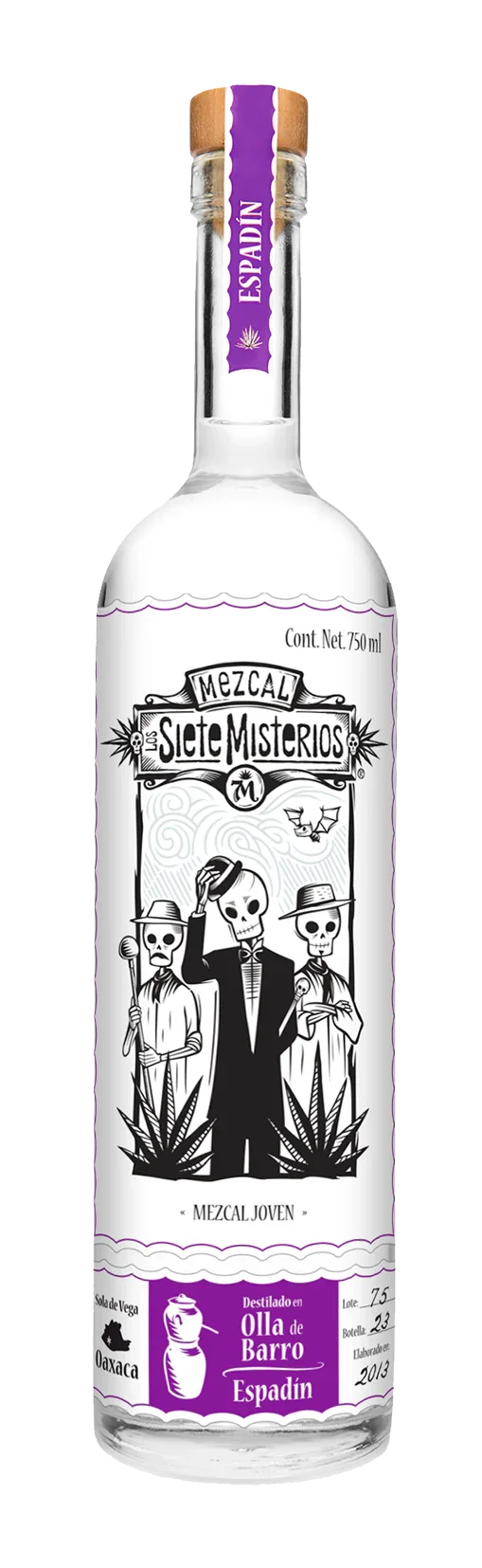 Los Siete Misterios Espadin 2022 750ml - Captain Caskwell
