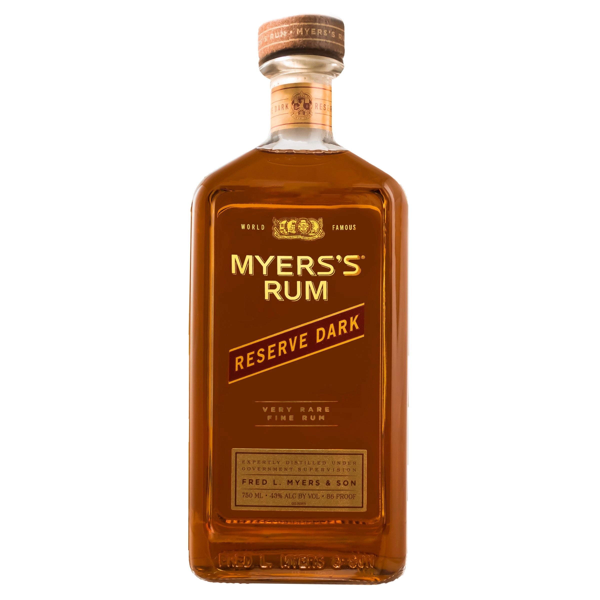 Myers's Rum Reserve Dark 750 ML - Captain Caskwell