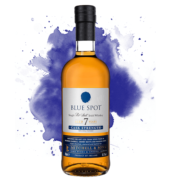 Blue Spot Single Pot Still Cask Strength 7 year 750 ml - Captain Caskwell