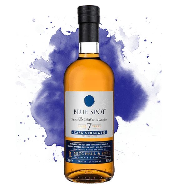 Blue Spot Single Pot Still Cask Strength 7 year 750 ml - Captain Caskwell