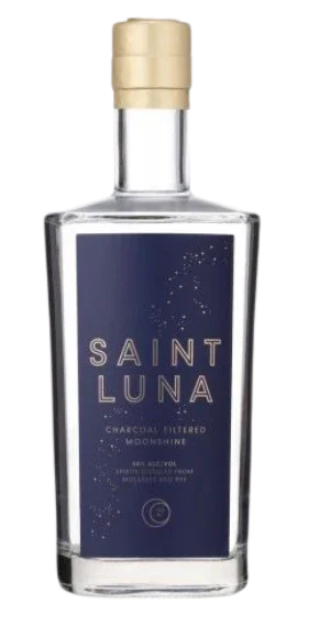 Saint Luna Charcoal Filtered Moonshine 750 ml - Captain Caskwell