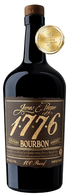 James E Pepper 1776 100 proof straight Bourbon 750 ml - Captain Caskwell