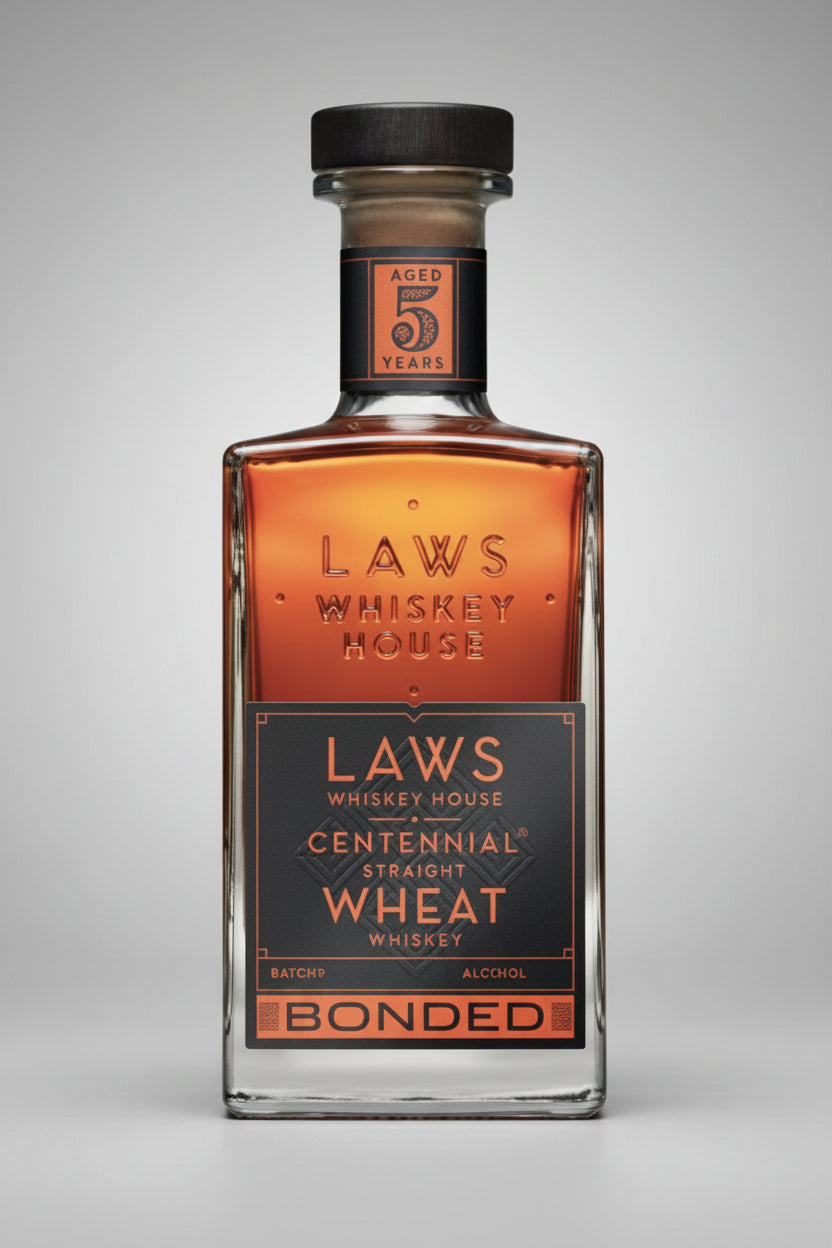 Laws Centennial Straight Wheat Bonded Batch 5 7 year 750ml