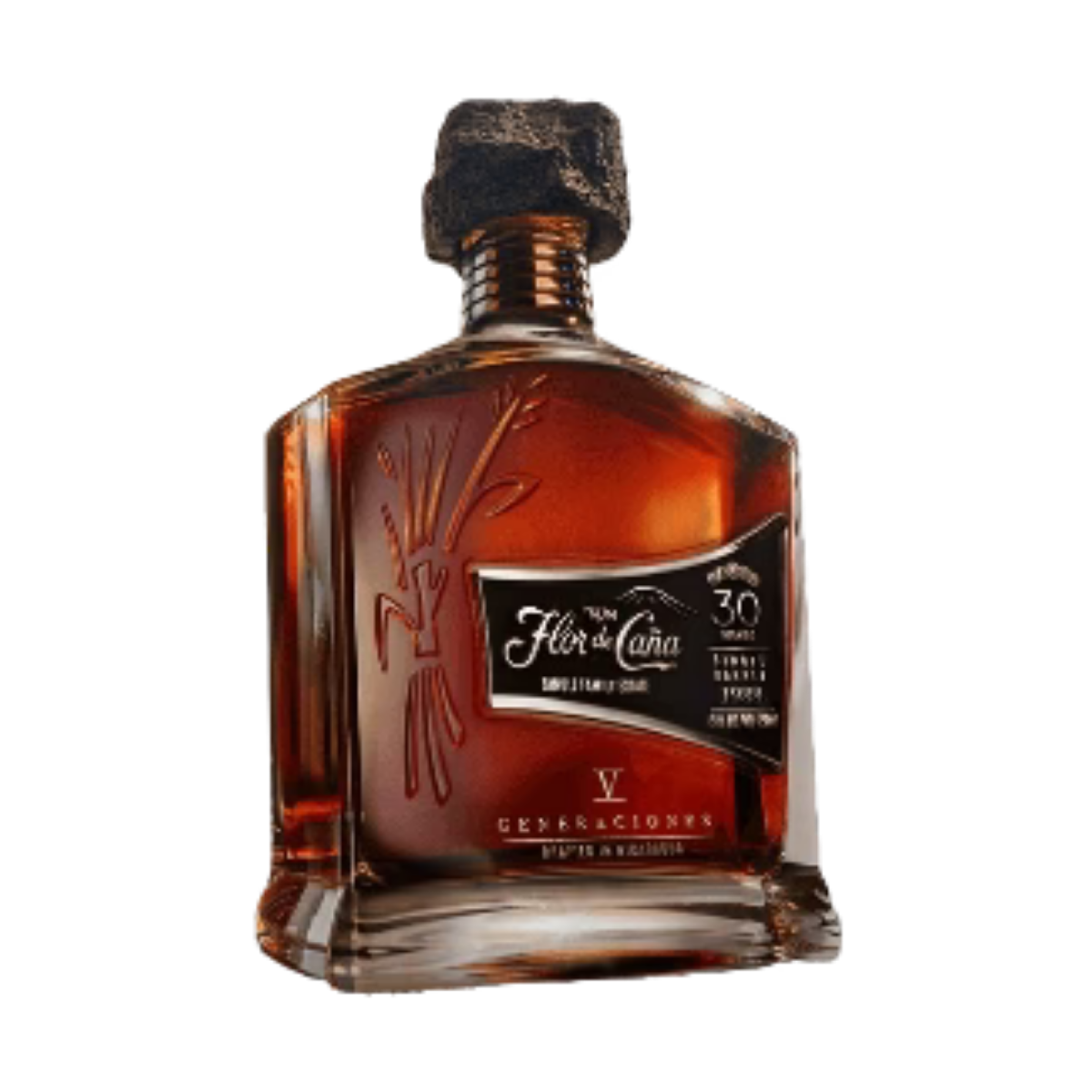 Flor De Cana V Generaciones Rum 30 year 750ml - Captain Caskwell