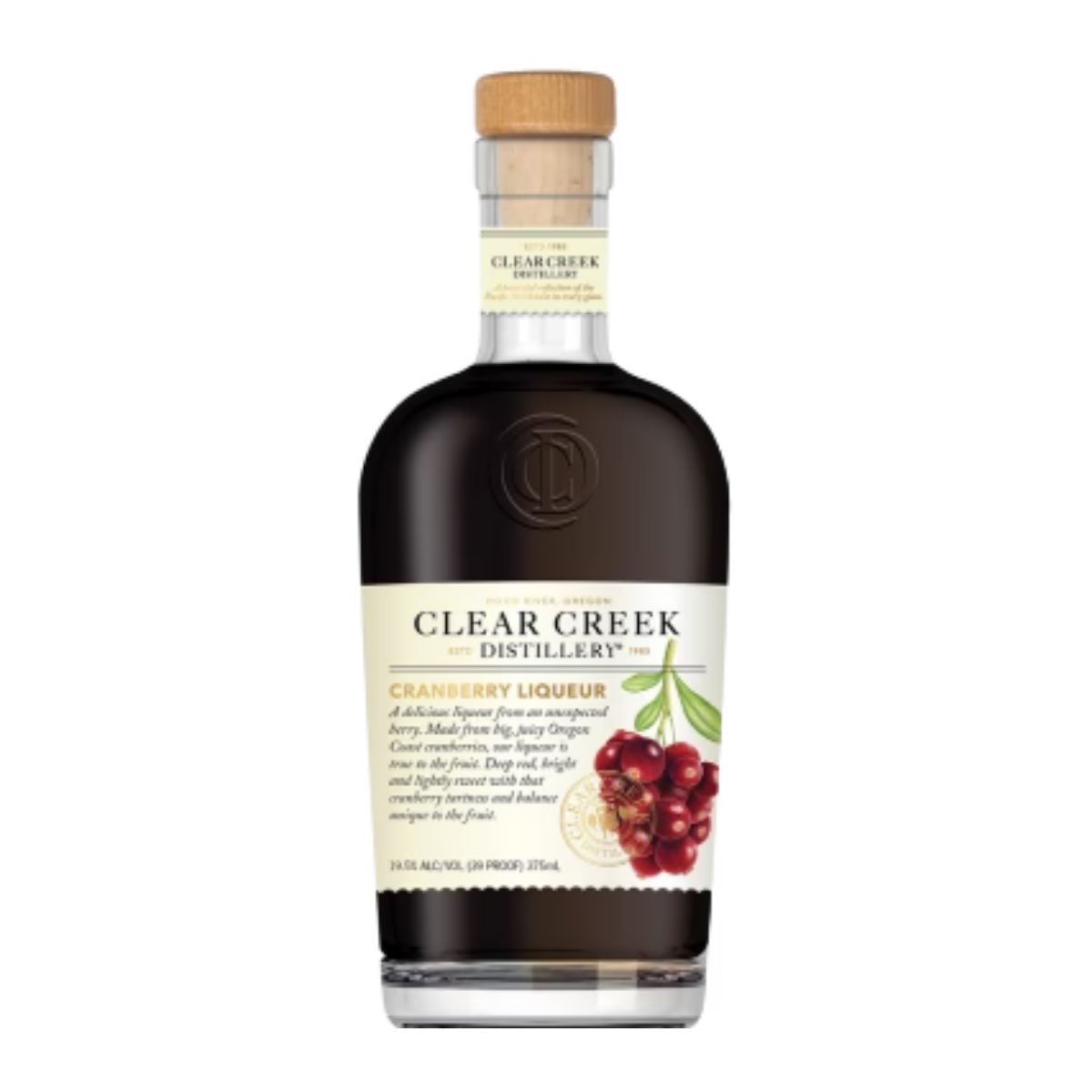Clear Creek Cranberry Liqueur 375ml - Captain Caskwell