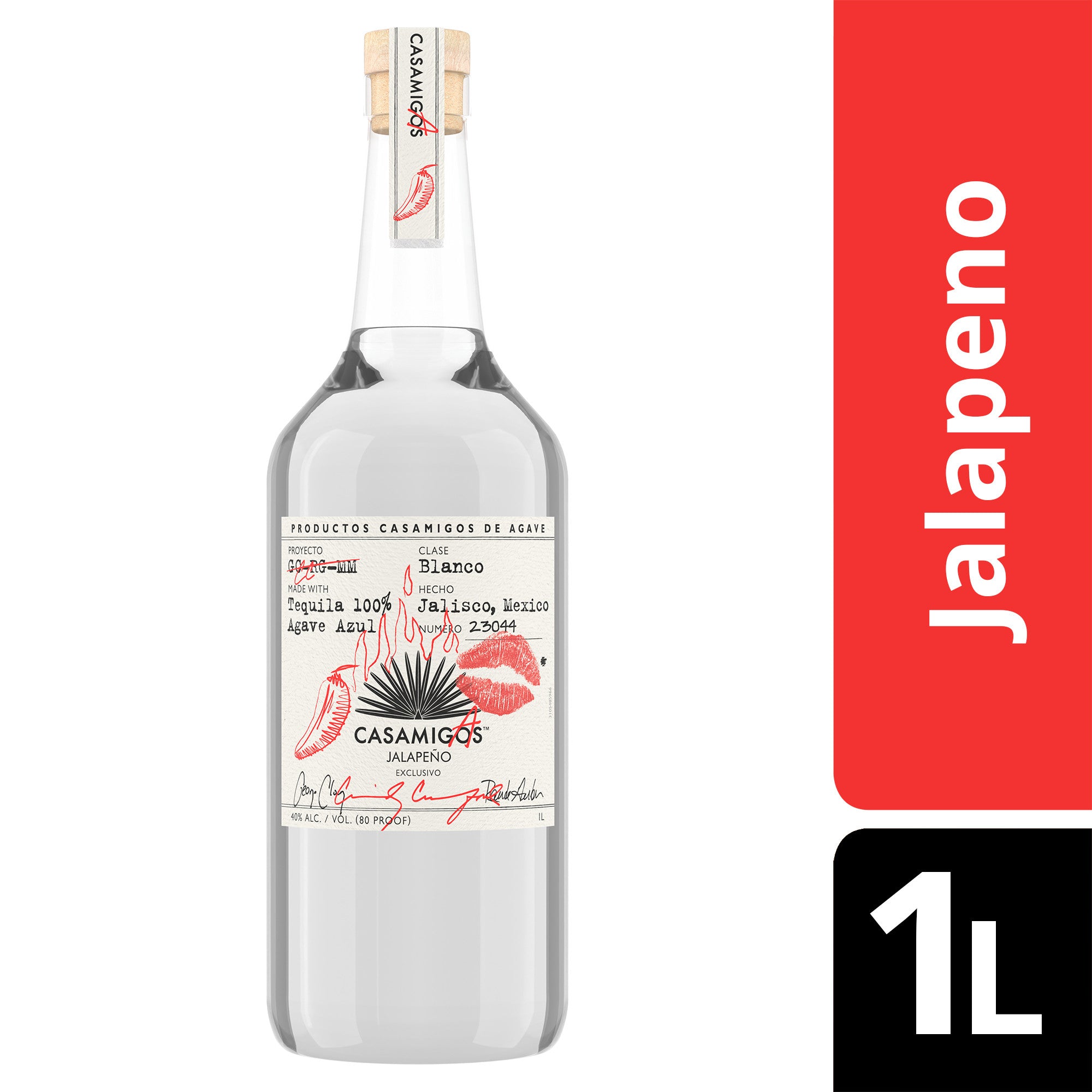 Casamigos Blanco Jalapeno Excluisivo 1 L - Captain Caskwell