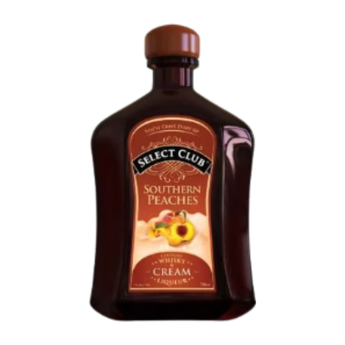 Select Club Southern Peaches Canadian Whisky and Cream Liqueur 750 ml - Captain Caskwell