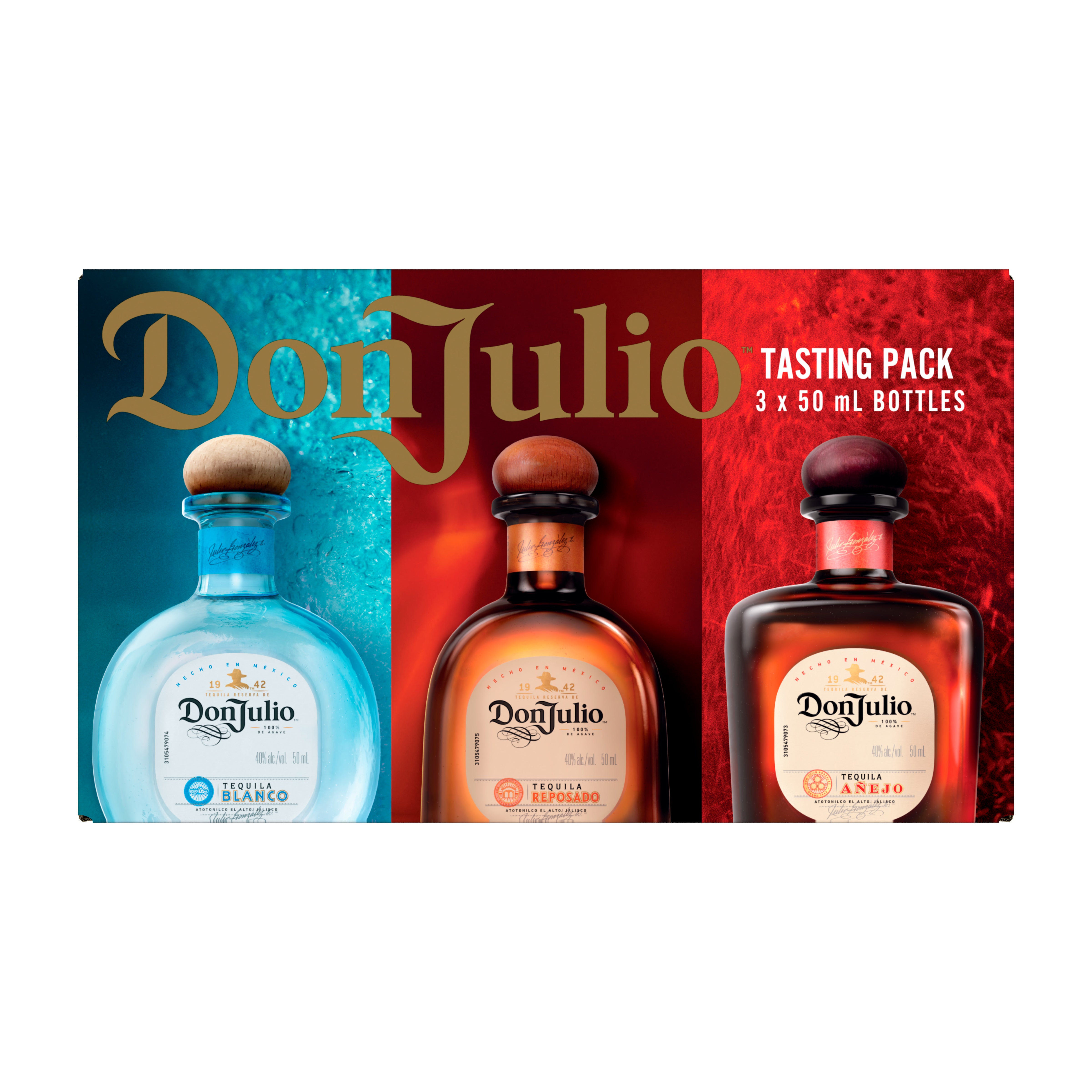 Don Julio Assorted Tasting Pack of 3 50 ml - Captain Caskwell