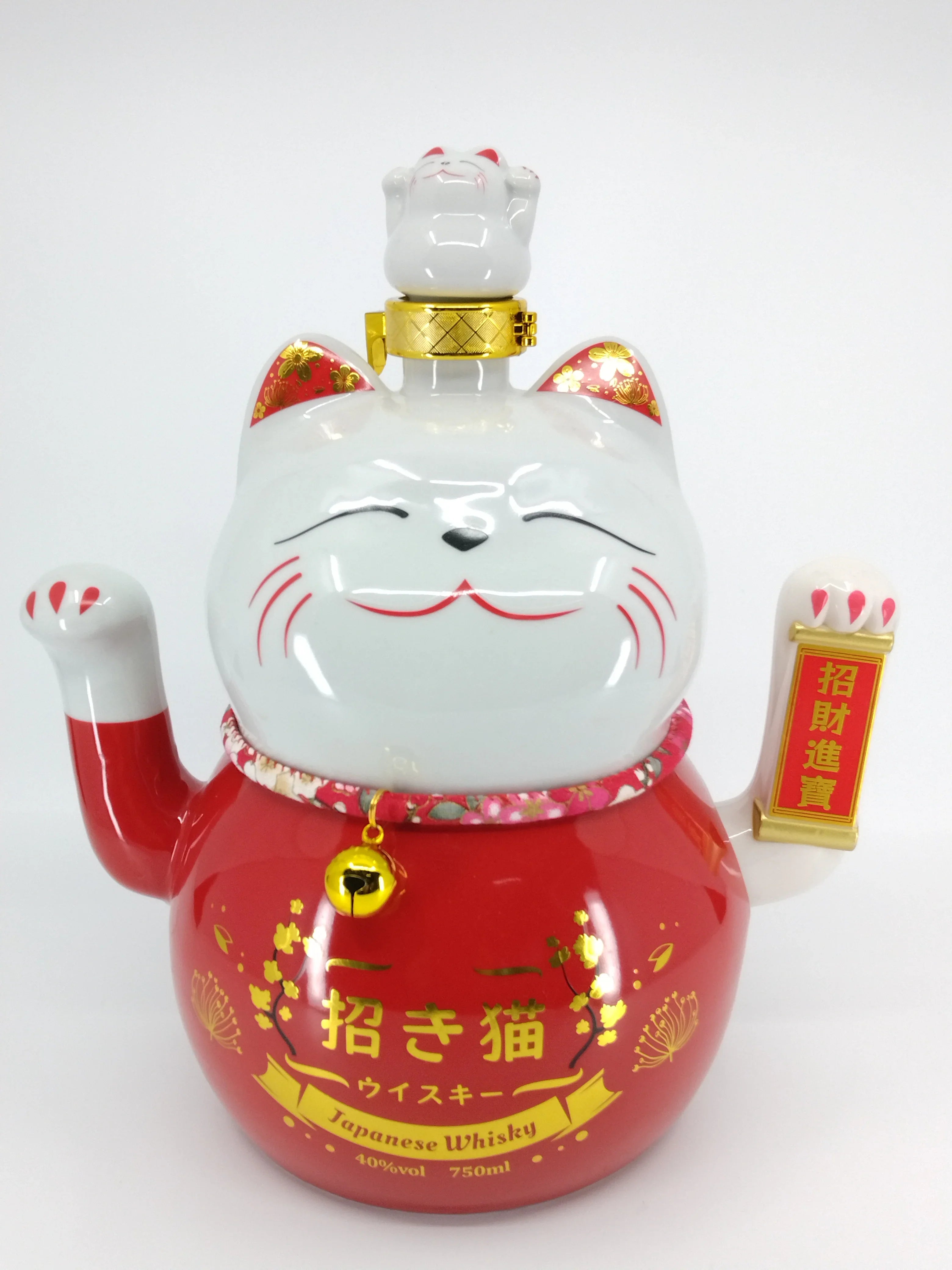 Lucky Cat Maneki Neko Japanese Whisky Wave 750 ml