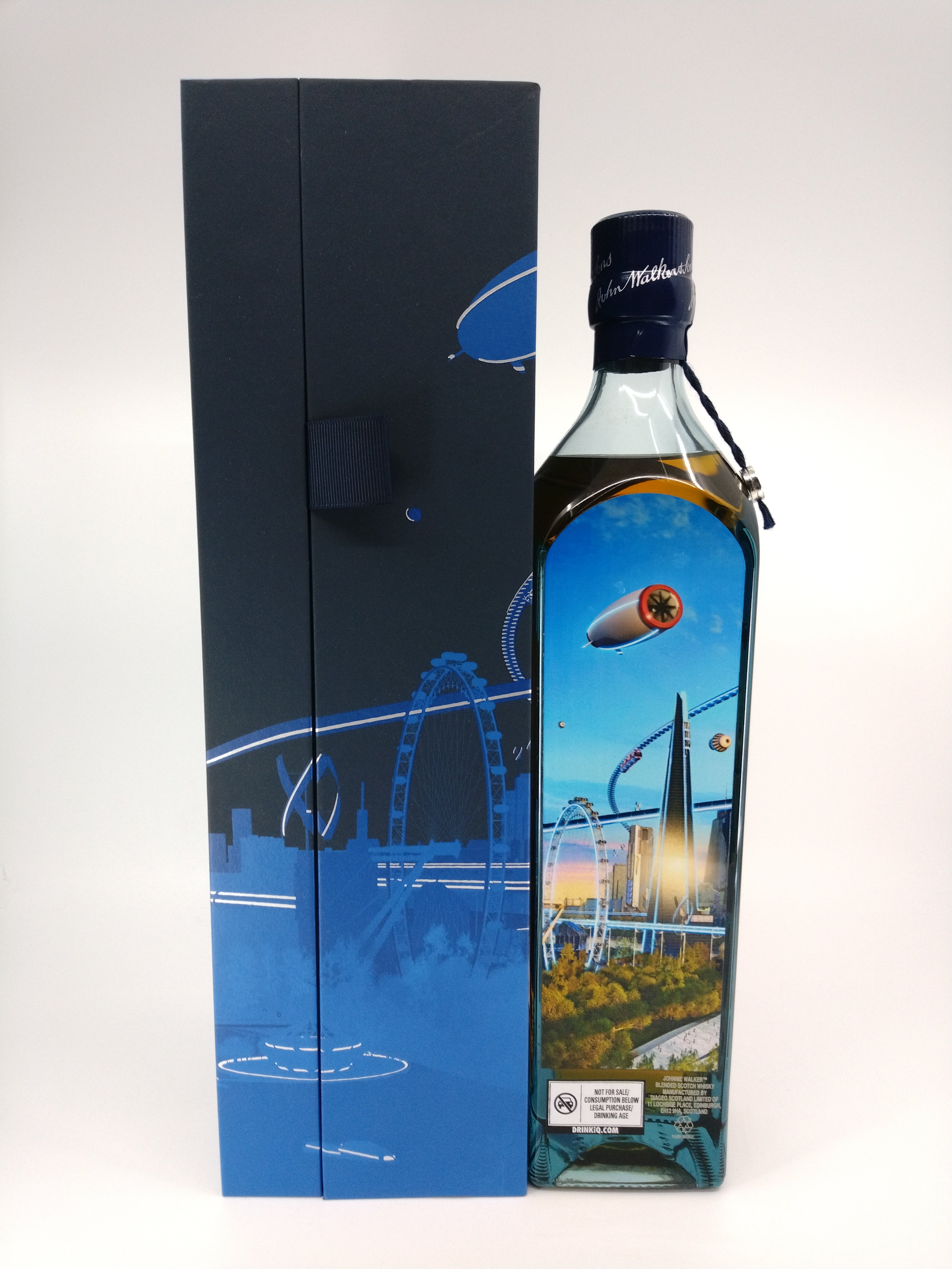 Johnnie Walker Blue Label Cities of the Future London 2220 Scotch Whisky 750 ML