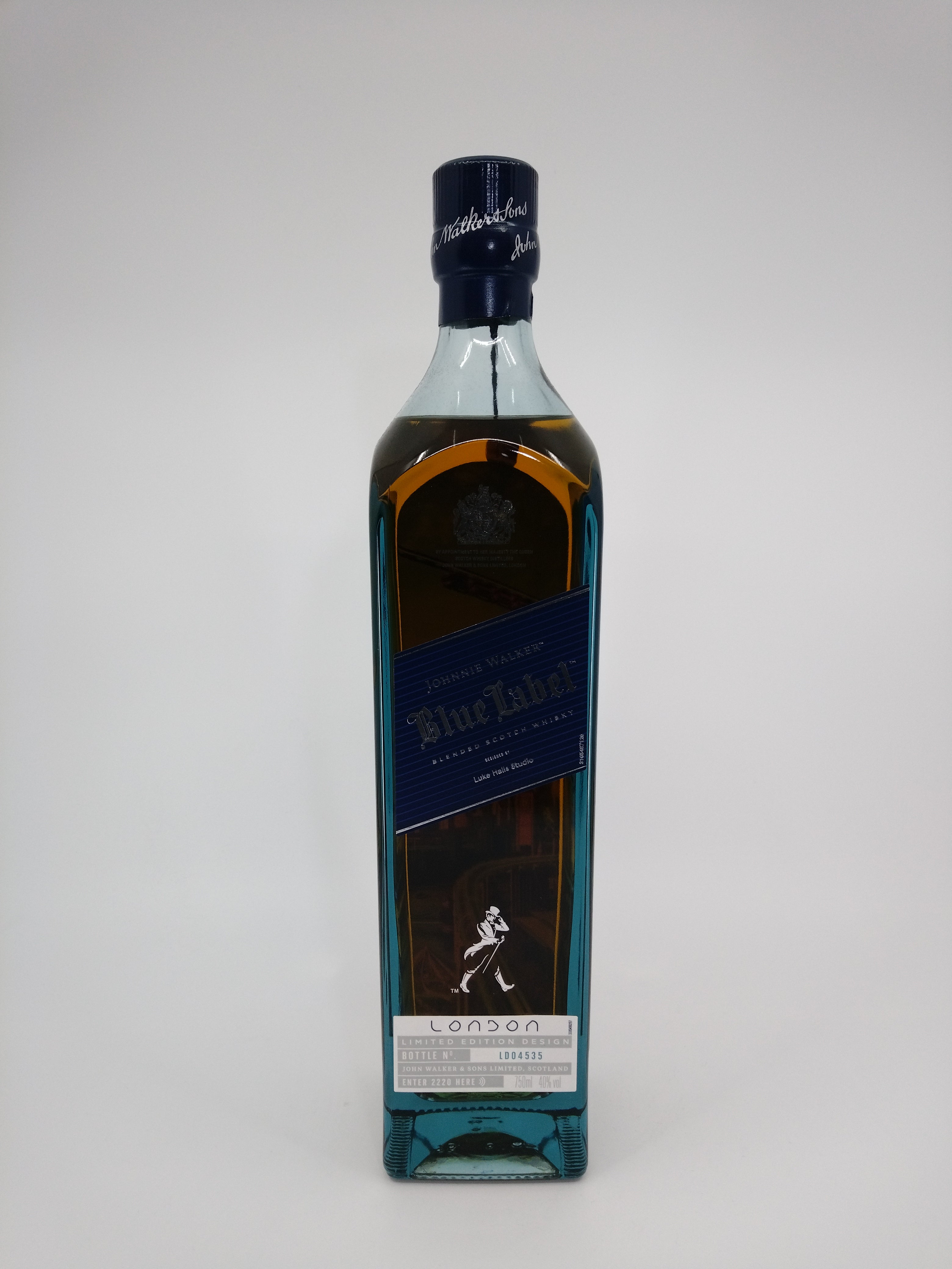 Johnnie Walker Blue Label Cities of the Future London 2220 Scotch Whisky 750 ML