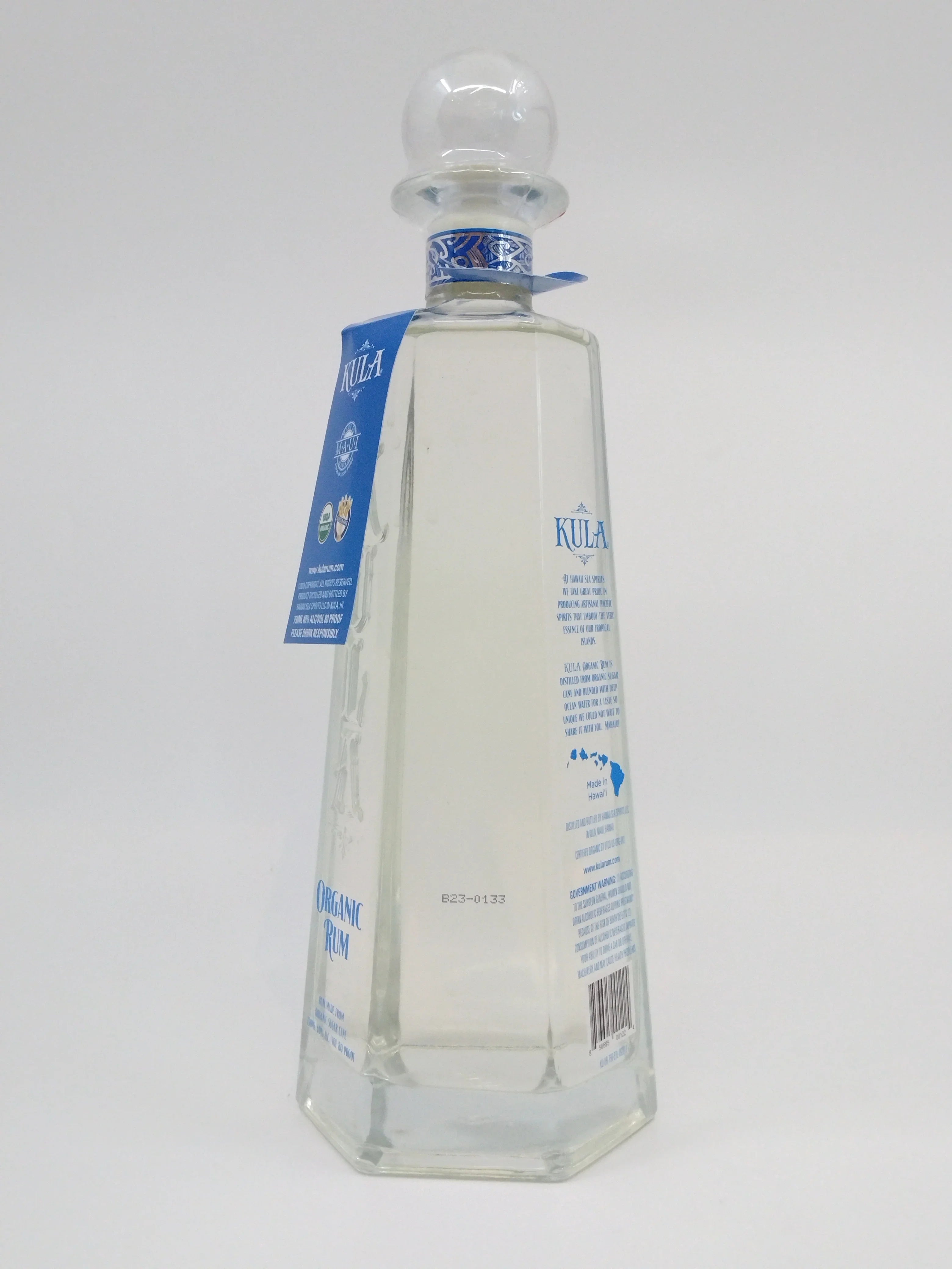 Kula Organic Rum 750 ml