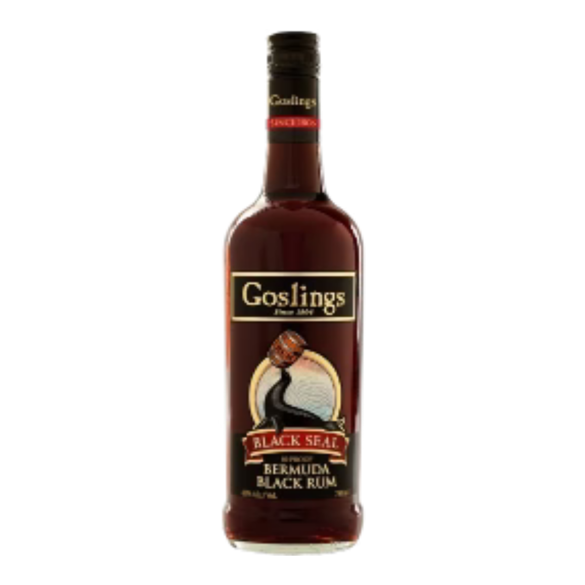 Goslings Black Seal Bermuda Black Rum 50 ml - Captain Caskwell