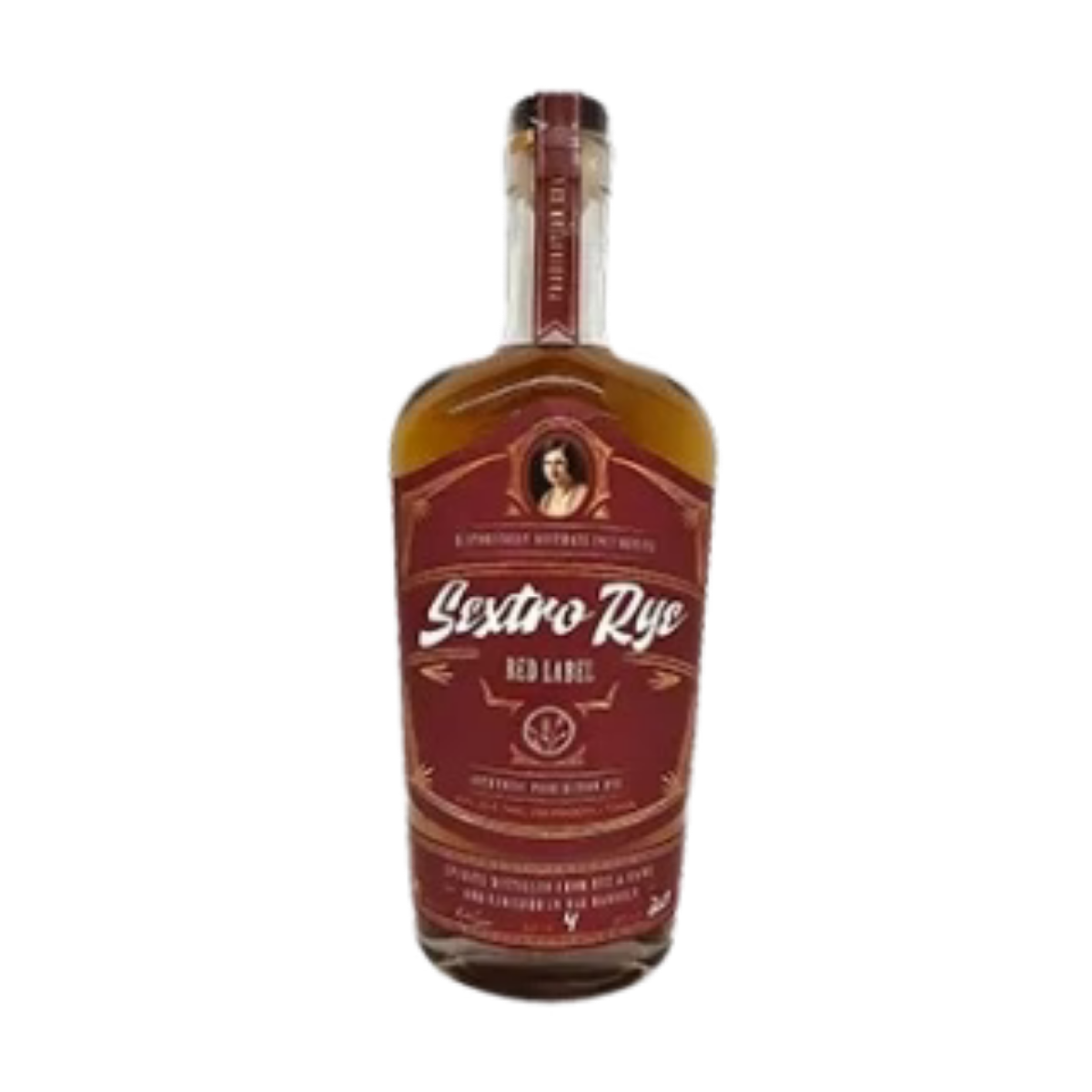 Sextro Rye Red Label 750ml - Captain Caskwell