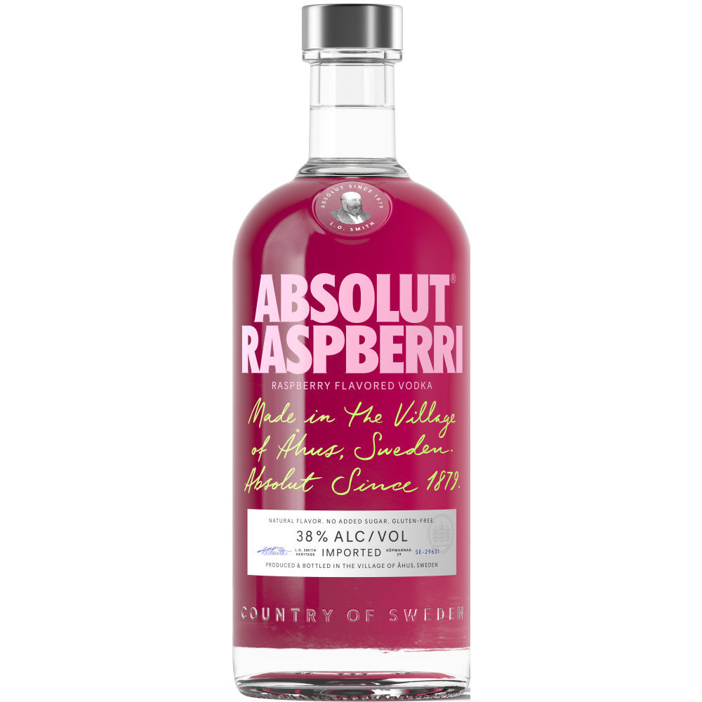 Absolut Raspberri 750 ml - Captain Caskwell