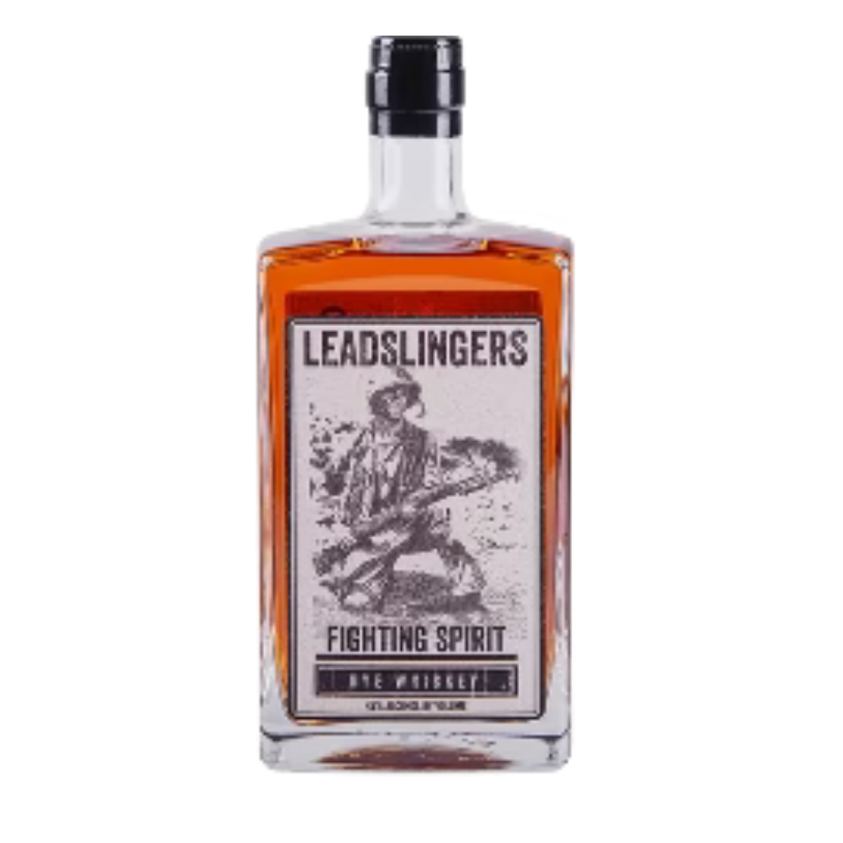 Leadslingers Fighting Spirit Rye Whiskey 750 ml - Captain Caskwell