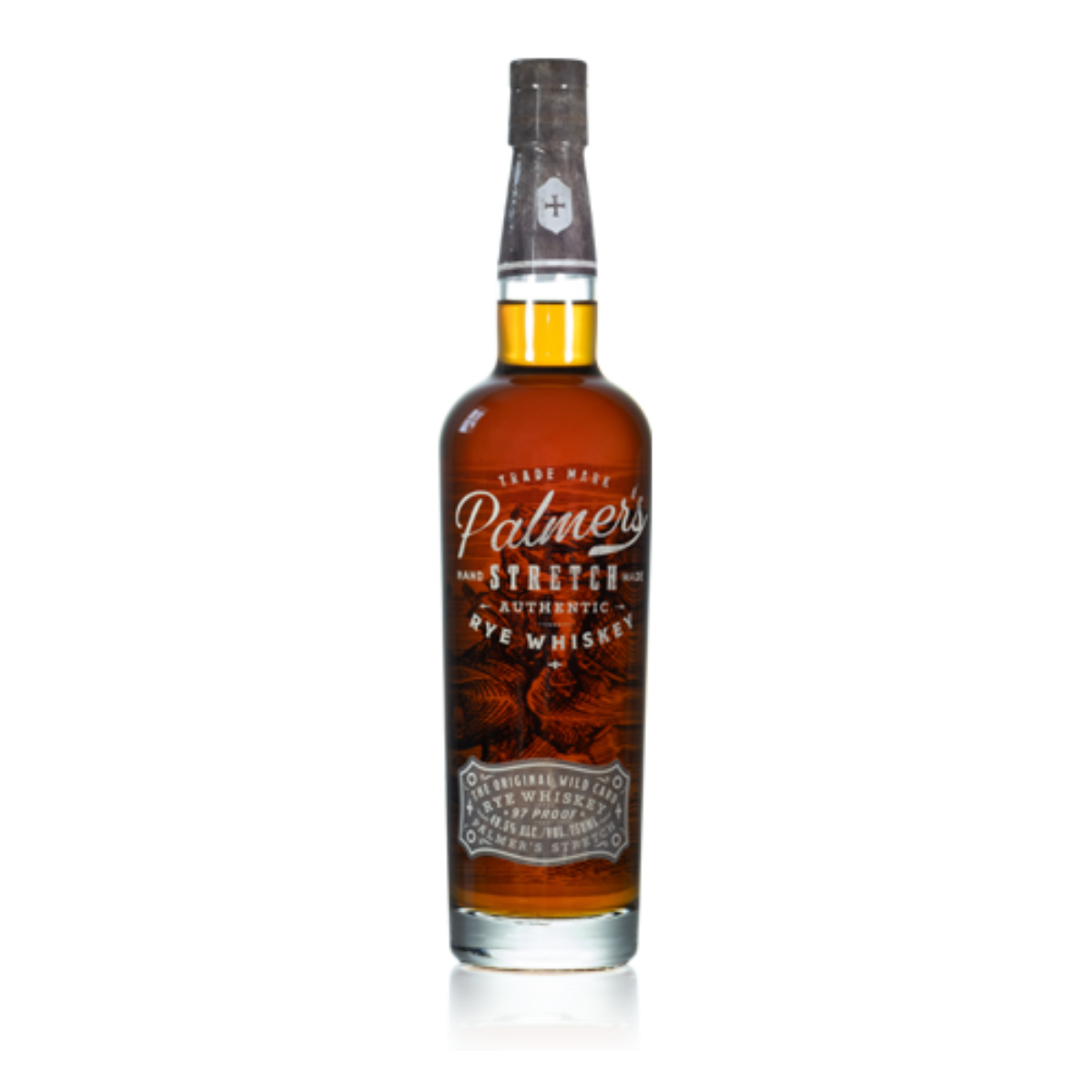 Burnt Church Palmers Stretch Rye Whiskey 750ml - Captain Caskwell
