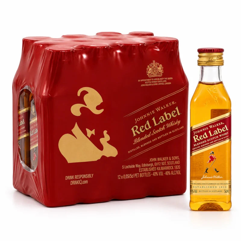 Johnnie Walker Red Label (12 pack) 50ml