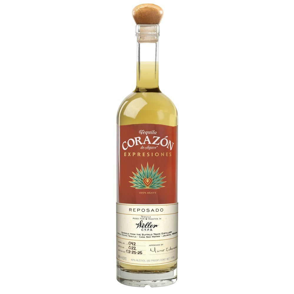Tequila Corazon Expresiones Weller CYPB Reposado 750 ml - Captain Caskwell