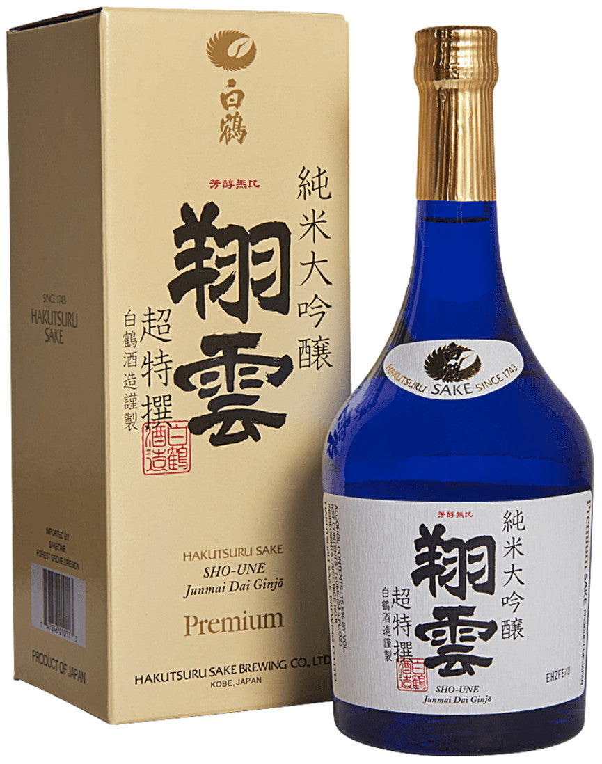 Hakutsuru Sake Brewing Sho-Une Junmai Dai Ginjo 720 ml - Captain Caskwell