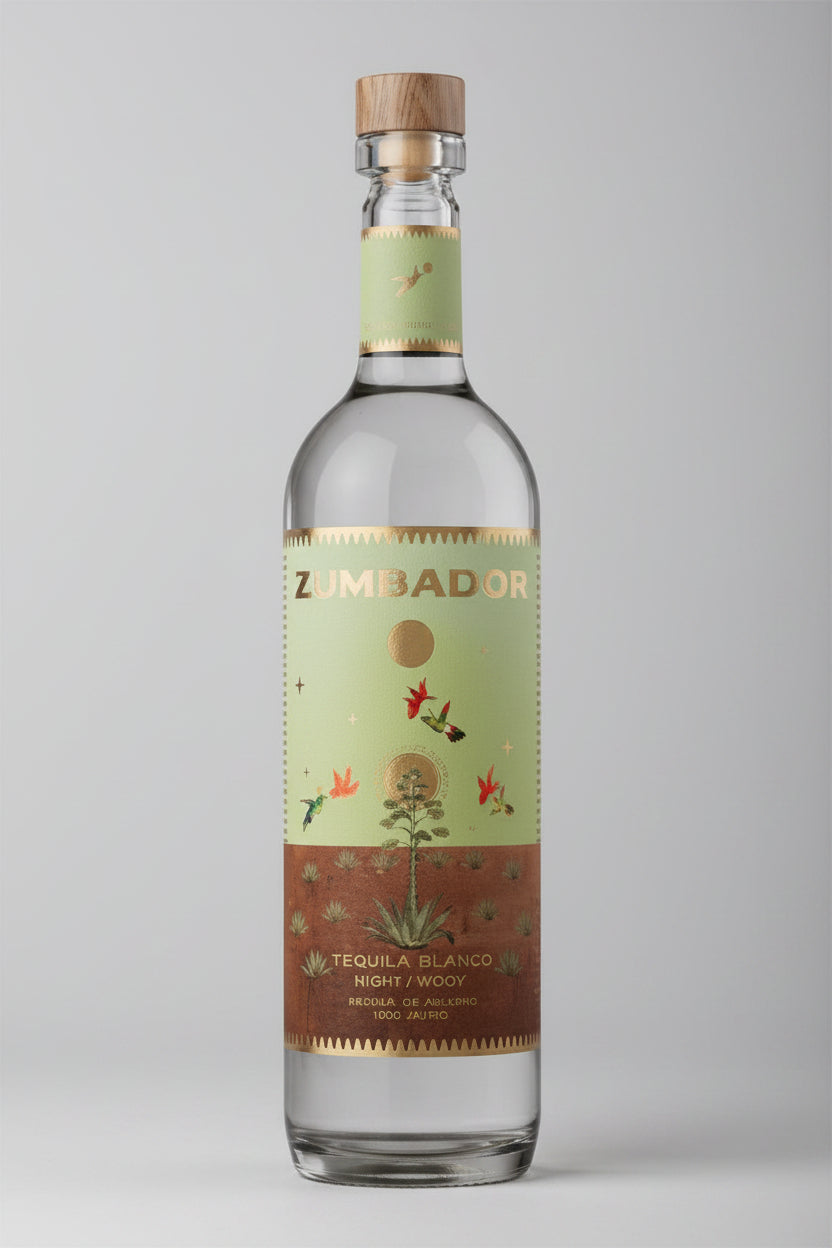 Zumbador Tequila Blanco High Proof 750ml