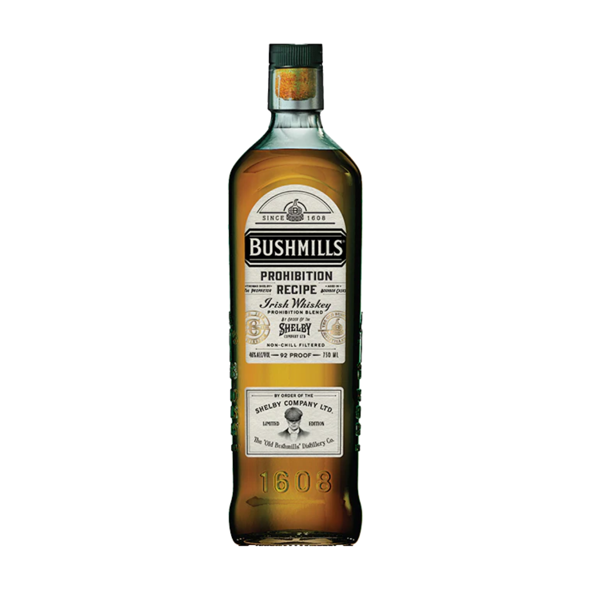 Bushmills Prohibition Recipe Irish Whiskey Limited Edition 750 ml - Captain Caskwell