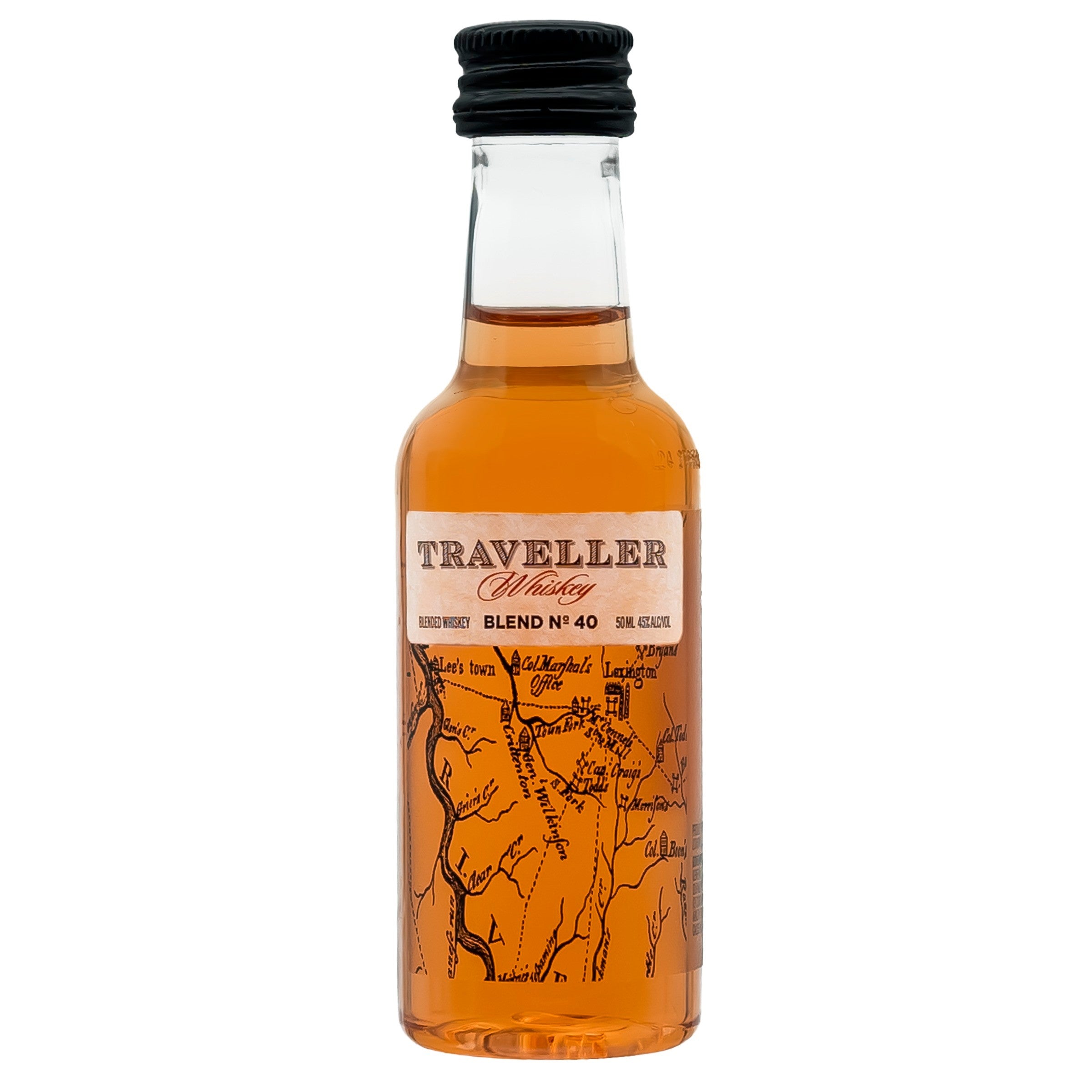 Traveller Blend Whiskey No 40 (12 Pack) 50 ml - Captain Caskwell